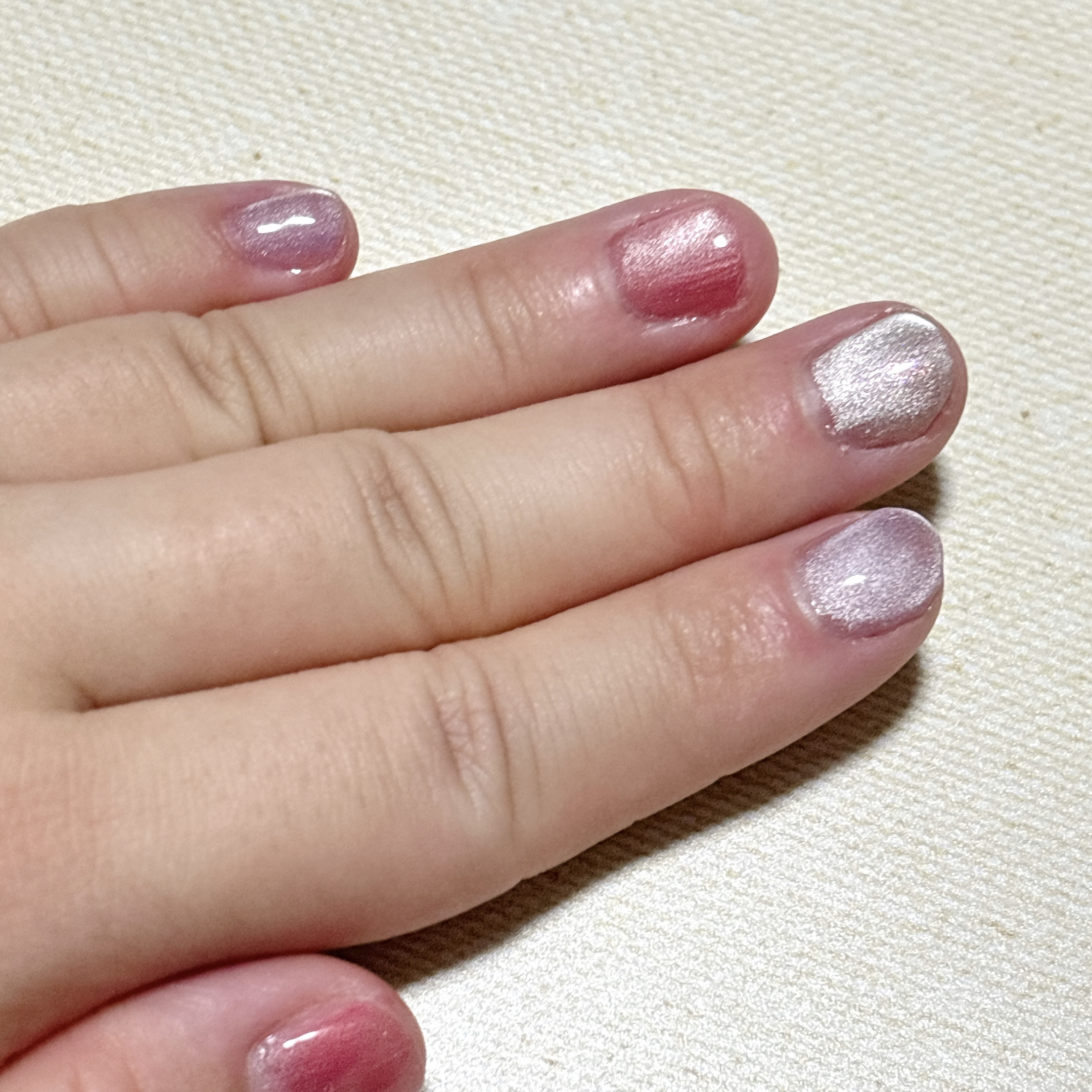 ジェルネイル（ライト対応）/セリア/ジェルネイルを使ったクチコミ（2枚目）