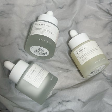 レチノール 0.2 ブースティングショット アンプル/SKIN1004/美容液を使ったクチコミ(5枚目)