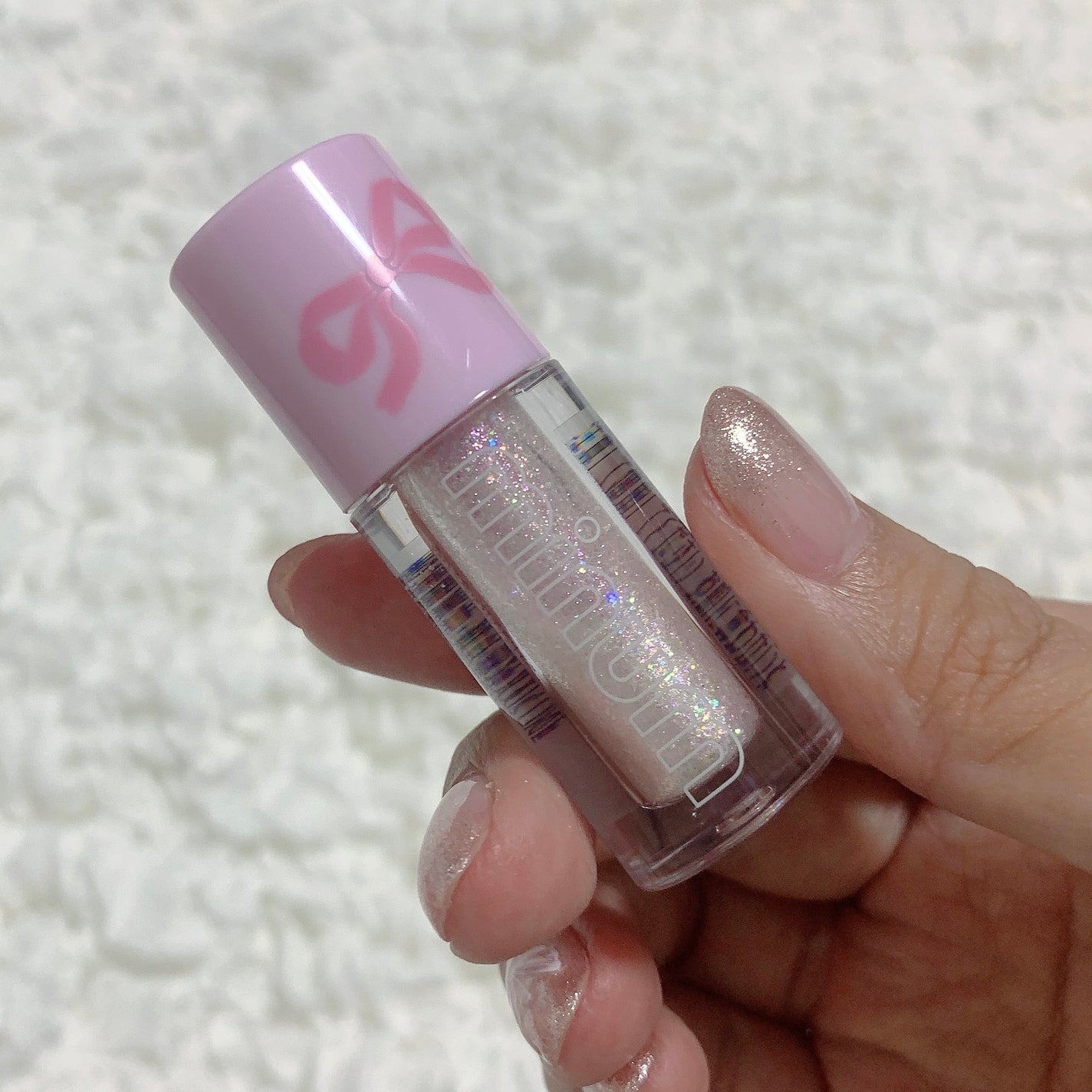 ミニュム バブグリッター/minum/グリッターを使ったクチコミ(1枚目)