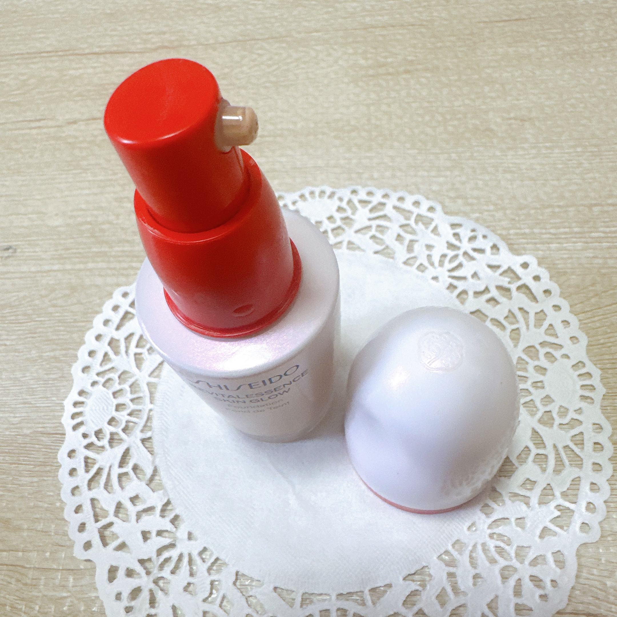 エッセンス スキングロウ ファンデーション 240 Quartz/SHISEIDO/リキッドファンデーションを使ったクチコミ（3枚目）