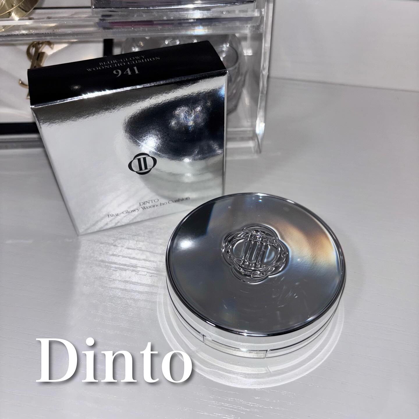 ブラーグローイクッション/Dinto/クッションファンデーションを使ったクチコミ（1枚目）