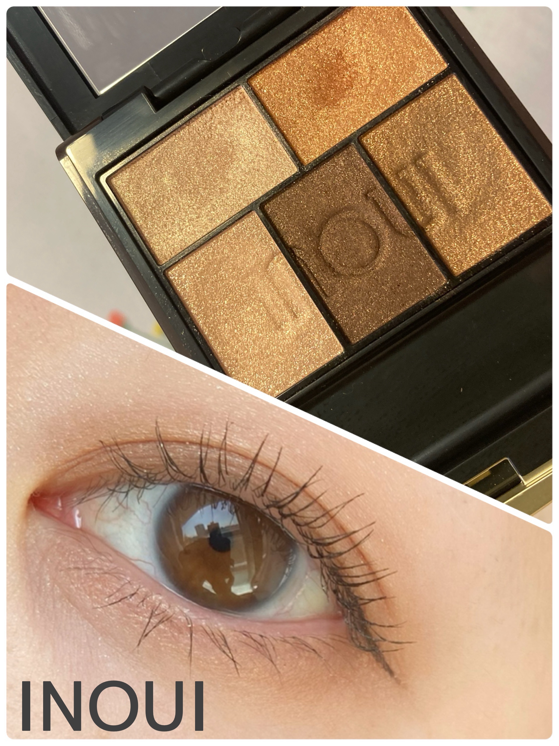 インウイ アイズ/INOUI/アイシャドウパレットを使ったクチコミ（1枚目）
