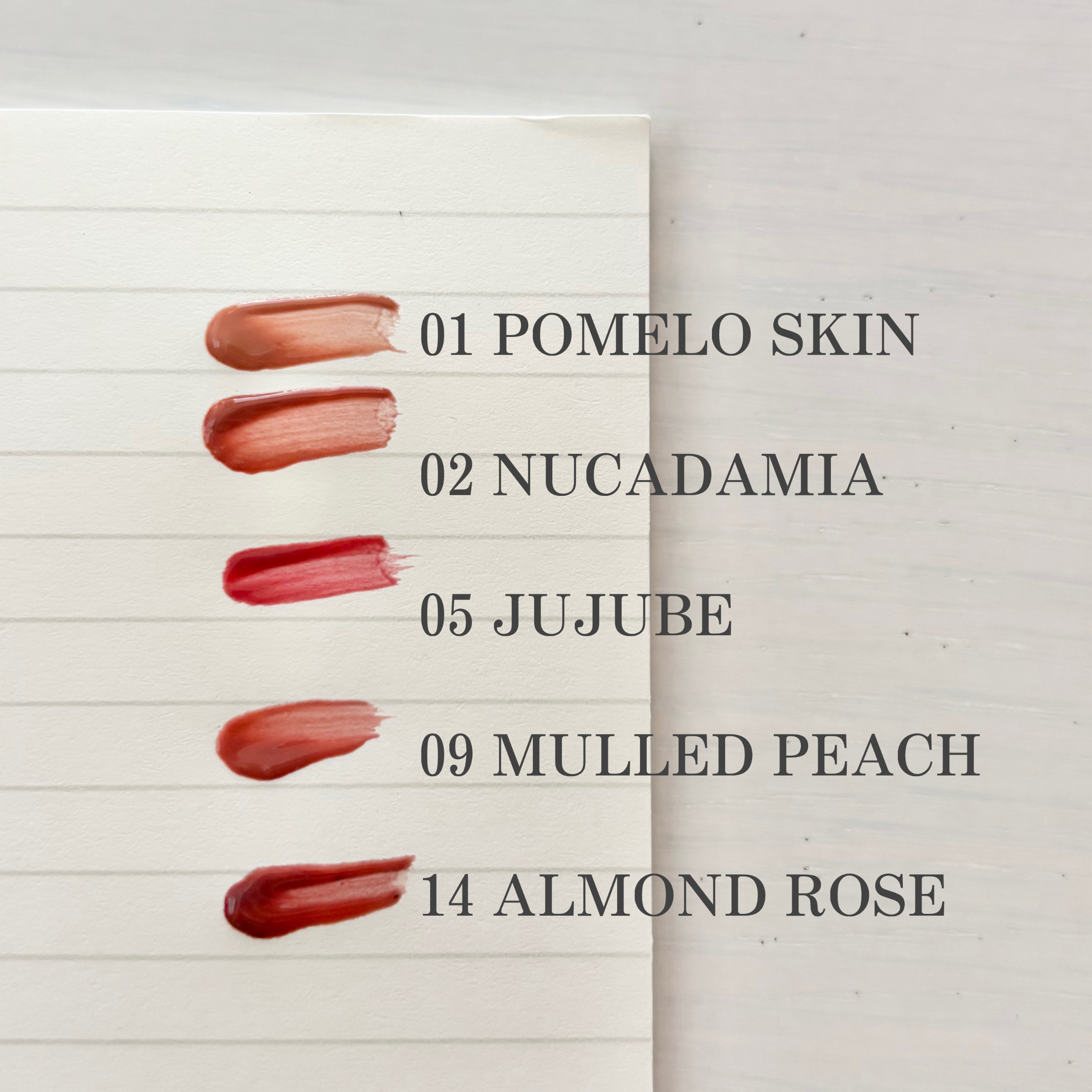 ザ ジューシーラスティングティント 09 マルドピーチ/rom&nd/リップティントを使ったクチコミ（3枚目）