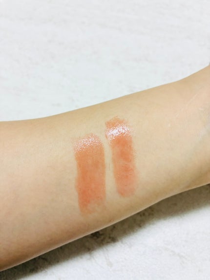 グラスティングメルティングバーム/rom&nd/リップバームを使ったクチコミ(3枚目)