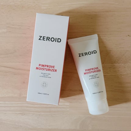 ピンプローブモイスチャーライザー/ZEROID/フェイスクリームを使ったクチコミ(1枚目)