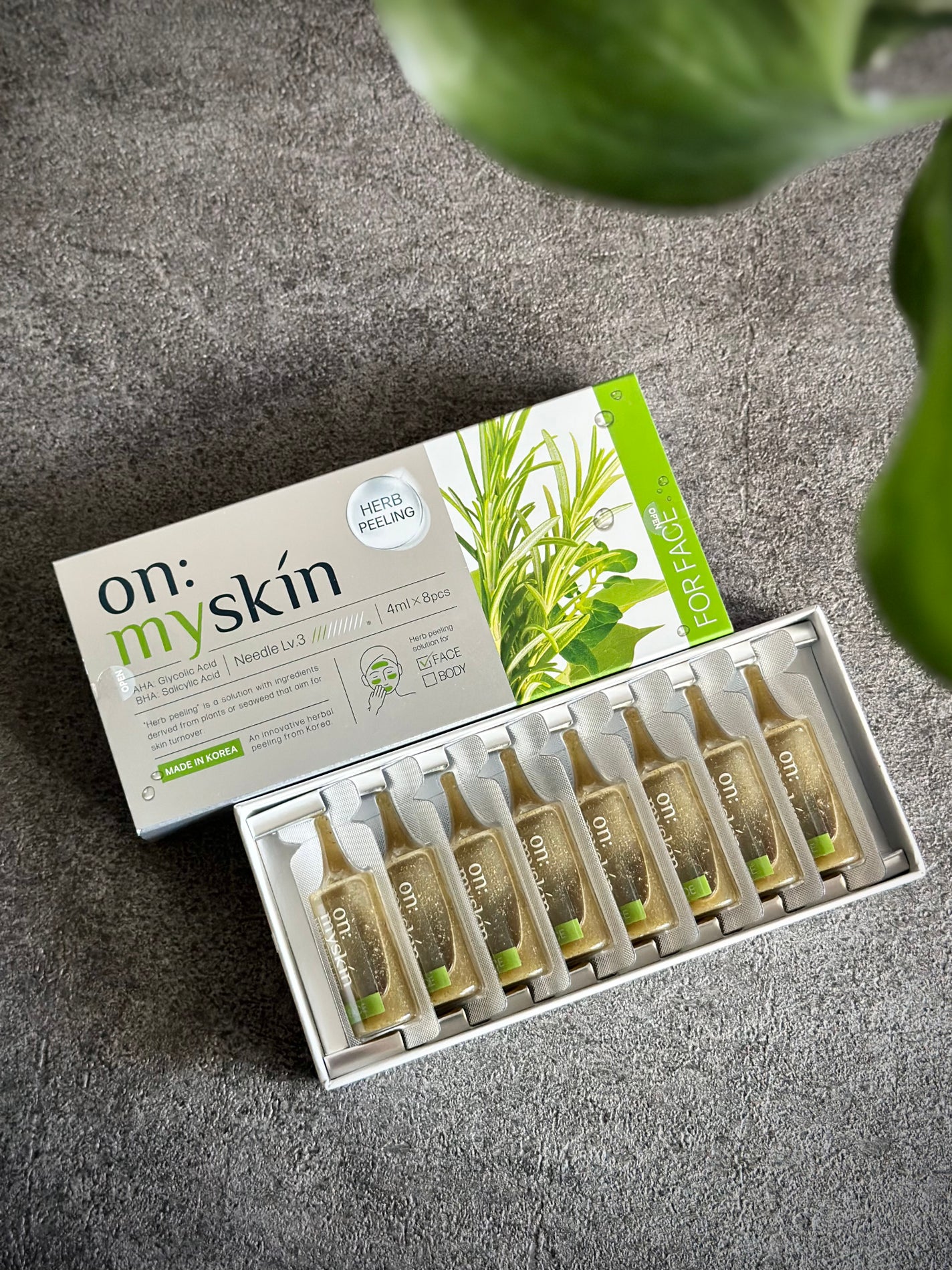 ハーブピーリング/on:myskin/ピーリングを使ったクチコミ(5枚目)