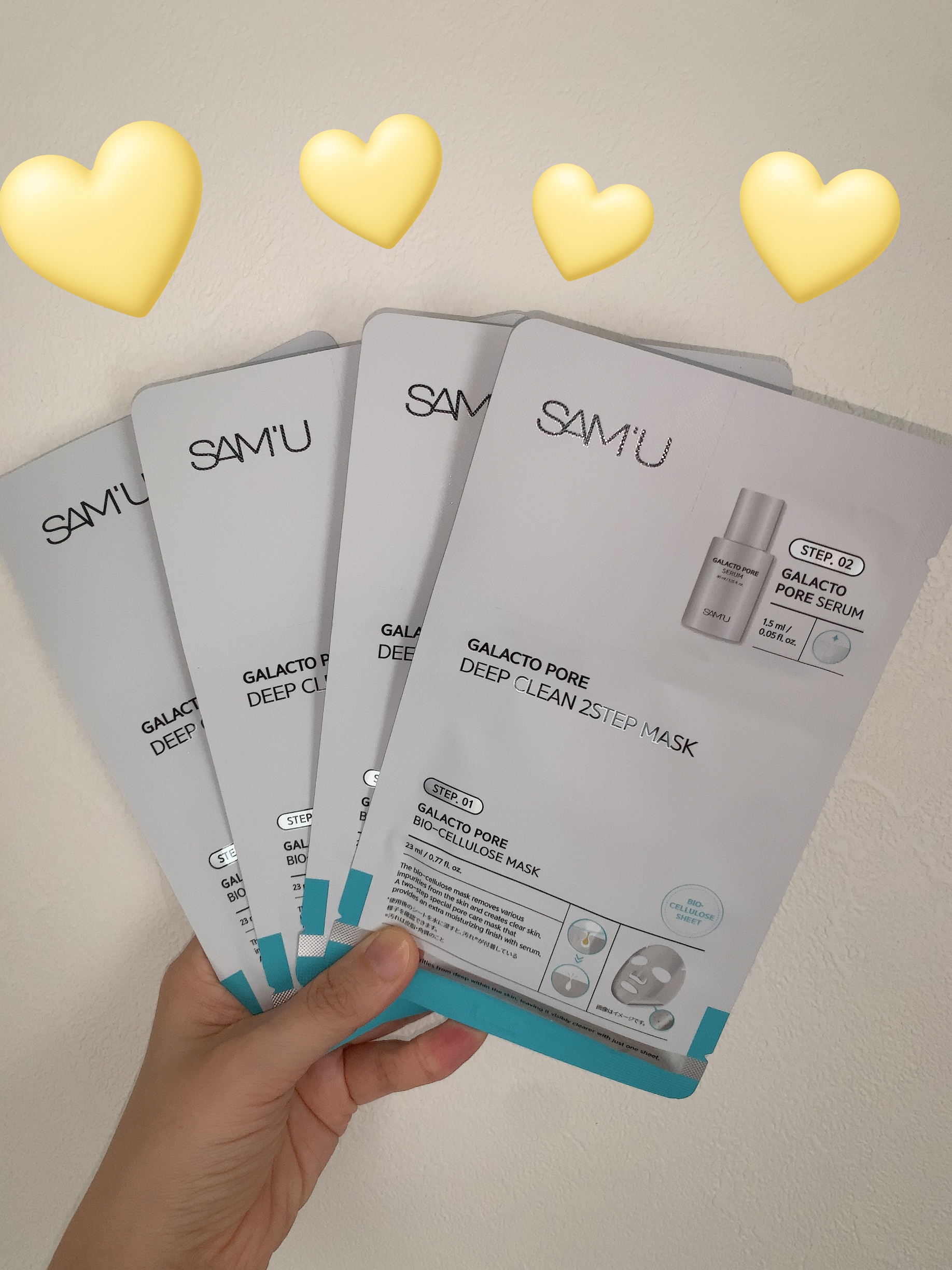 サミュ ガラクトポア ディープクリーン 2ステップマスク/SAM'U/シートマスク・パックを使ったクチコミ（3枚目）