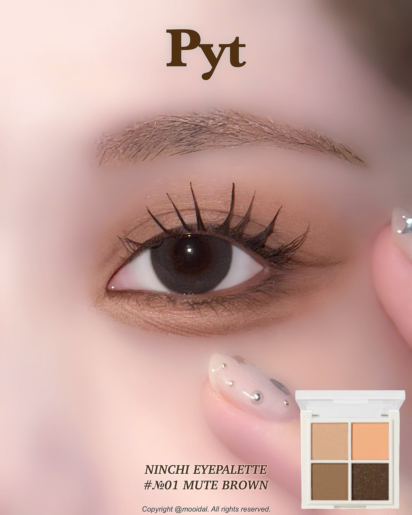 NINCHI EYEPALETTE/Pyt/アイシャドウパレットを使ったクチコミ(1枚目)