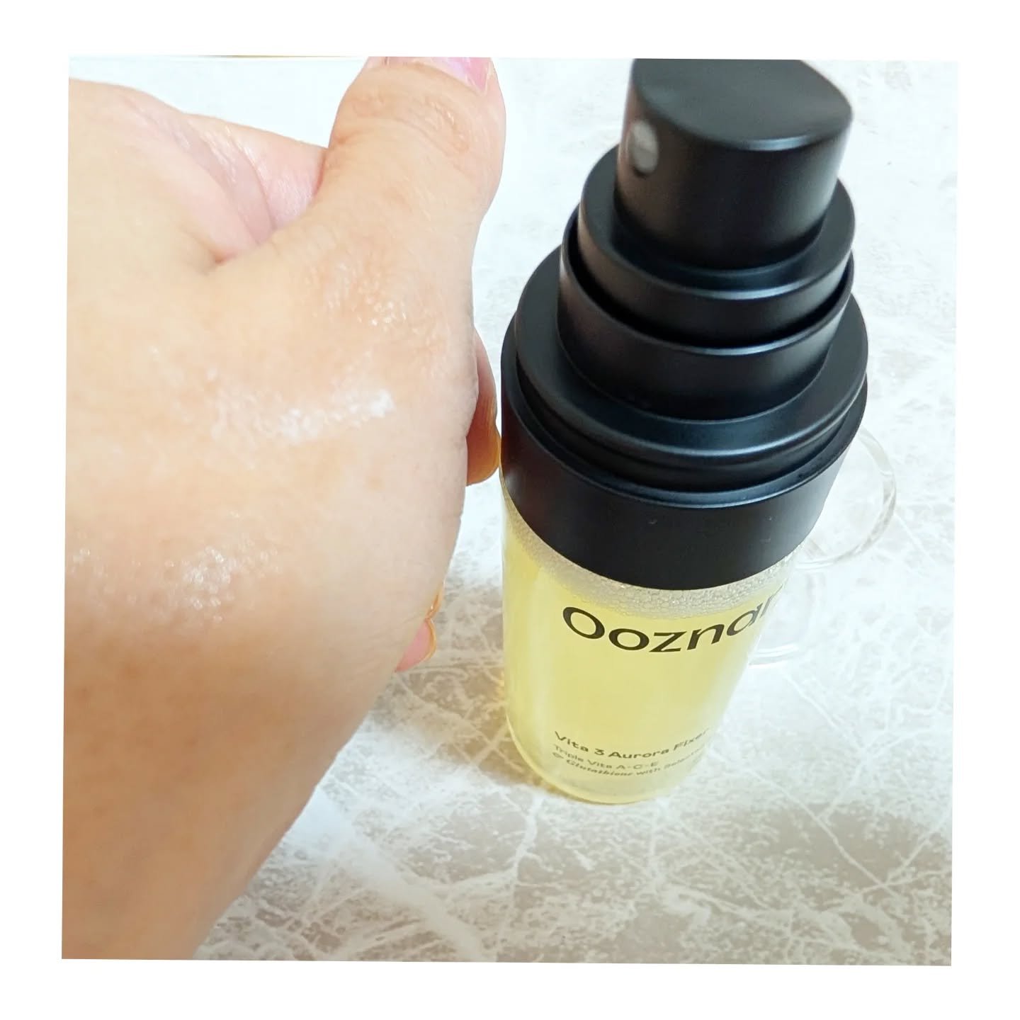 ビタ３オーロラフィクサートナー/オーズナリー/フィックスミストを使ったクチコミ（2枚目）