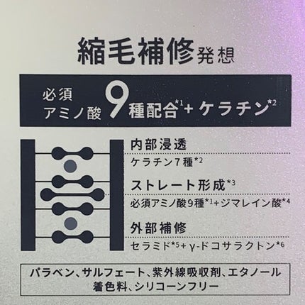 ストレートシャンプー/ストレートトリートメント ホワイトブロッサムの香り/Straine/市販シャンプーを使ったクチコミ(2枚目)