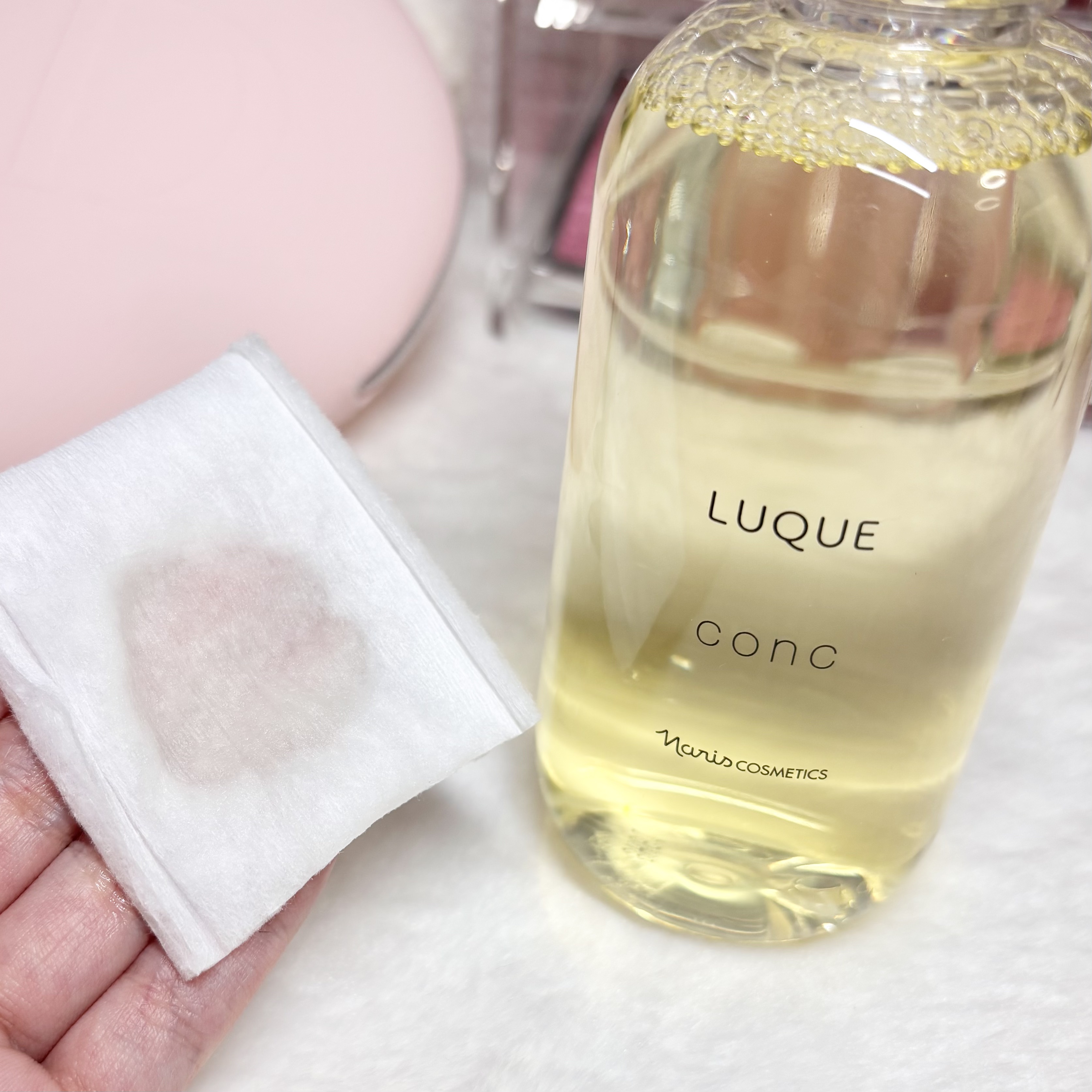 ルクエ コンク/ナリス化粧品/拭き取り化粧水を使ったクチコミ（3枚目）