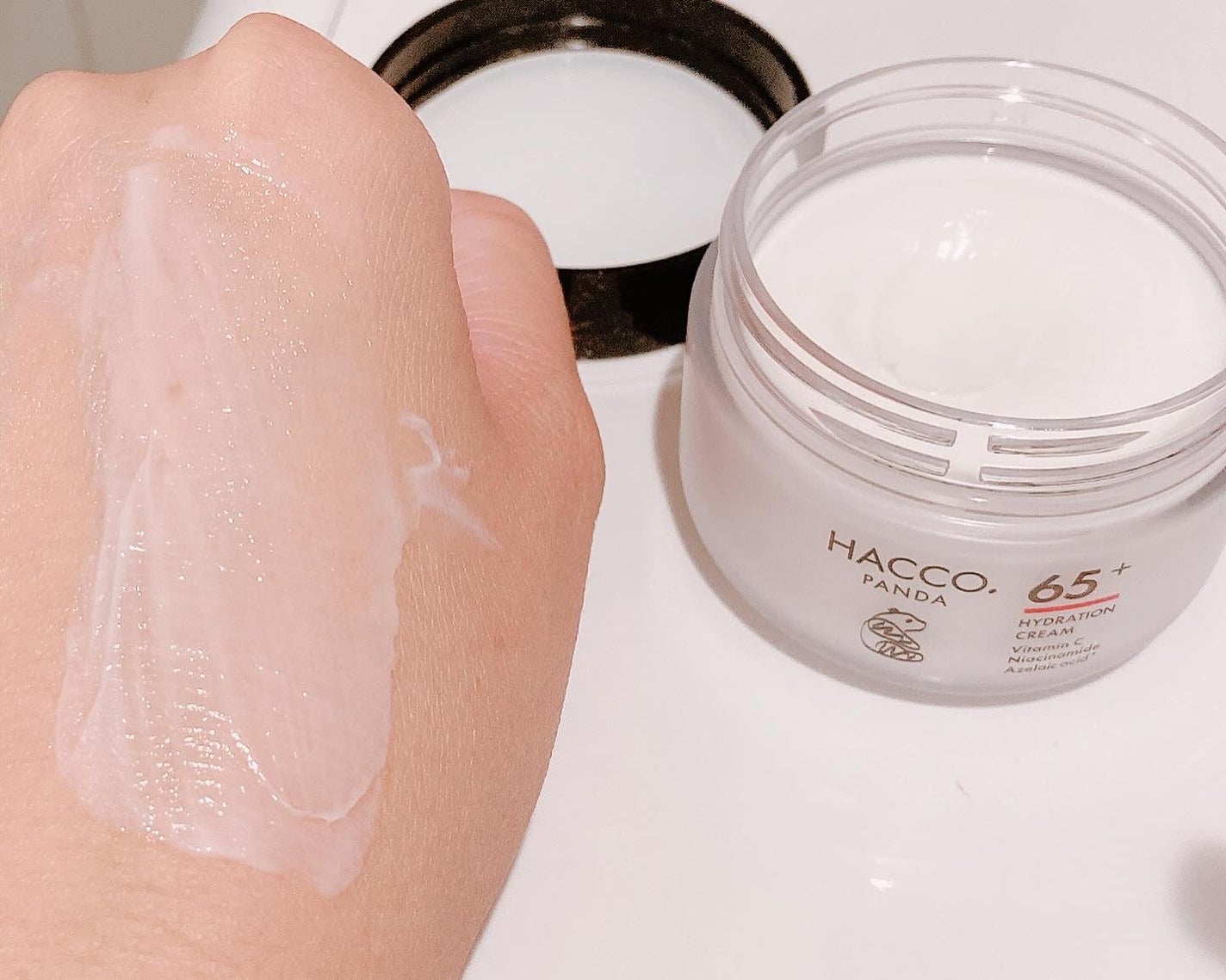 ハッコウパンダ 発酵高保湿クリーム/HACCO.PANDA/フェイスクリームを使ったクチコミ(4枚目)