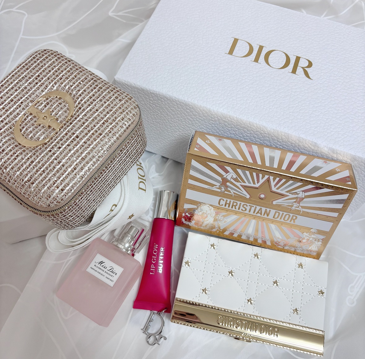 ディオール アディクト リップ グロウ バター 105 ライチ/Dior/口紅・グロス・リップライナー・リップケアを使ったクチコミ（1枚目）
