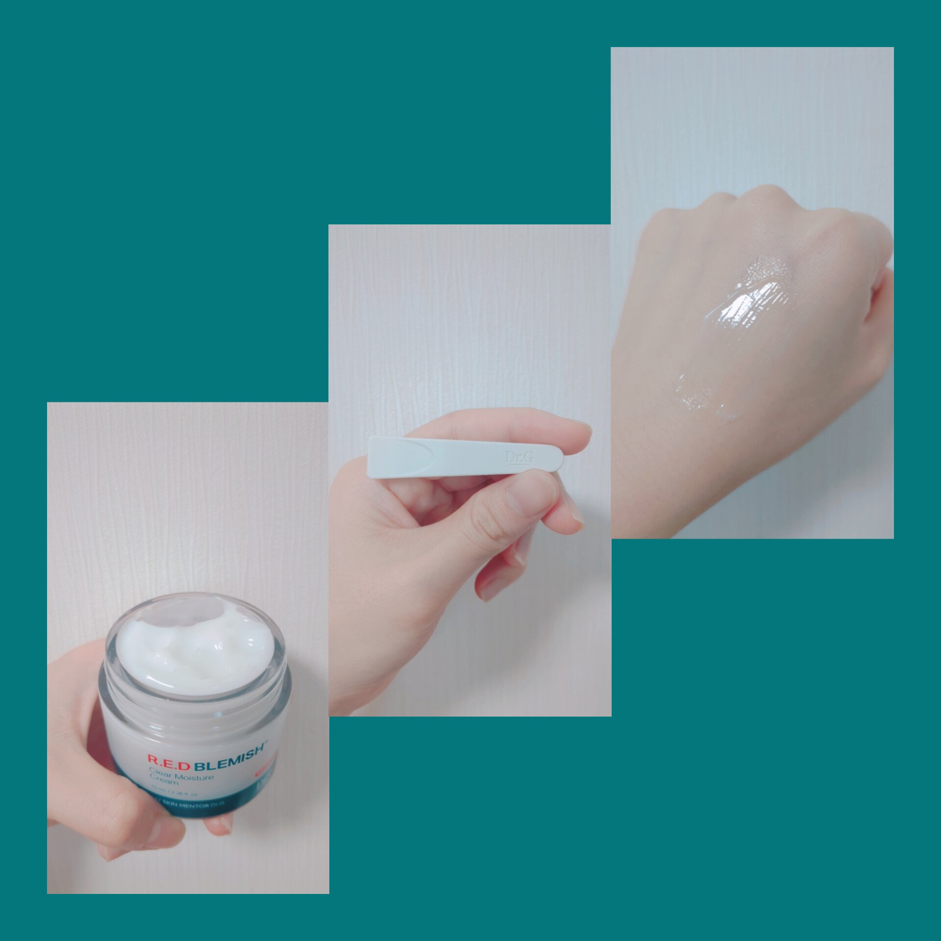 レッドブレミッシュ クリアモイスチャークリーム/Dr.G/フェイスクリームを使ったクチコミ（2枚目）