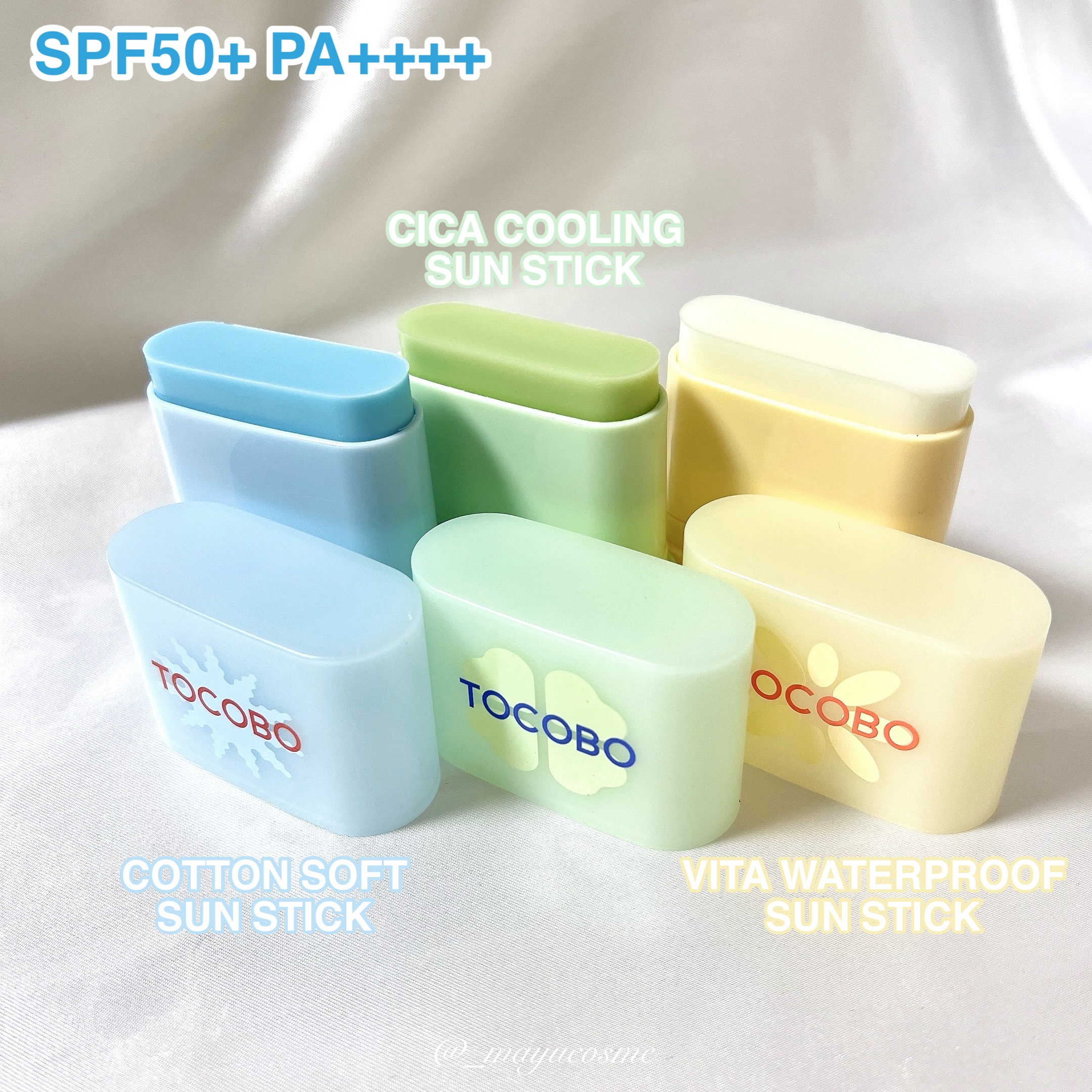 TOCOBO コットンソフトサンスティックのクチコミ「ミニサイズが嬉しい！サンスティック🌞
ーーーーーーーーーーーーーーーーーー
TOCOBO
Mi.....」（2枚目）