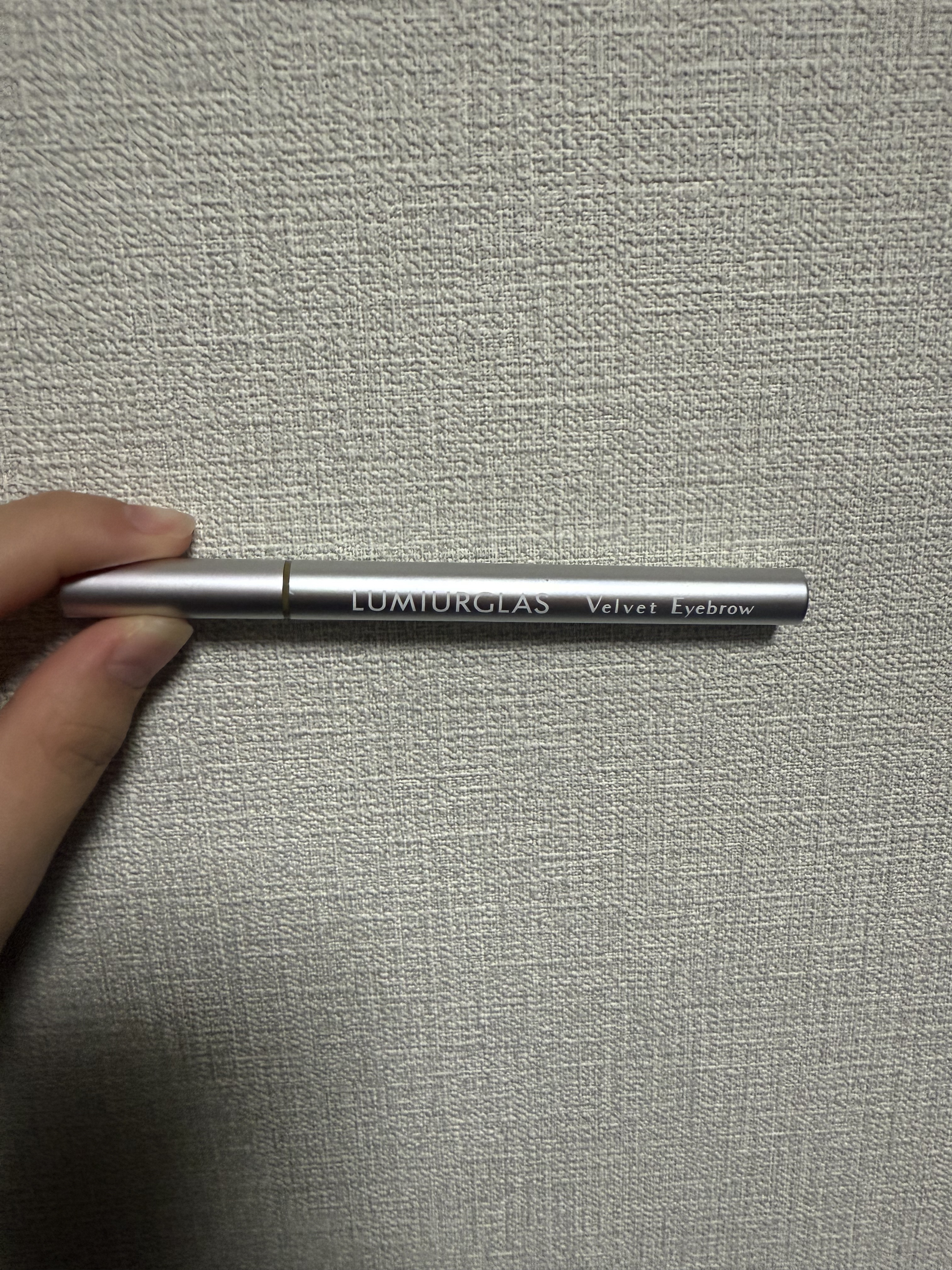 ベルベットアイブロウ 04 モスグレージュ/LUMIURGLAS/リキッドアイブロウを使ったクチコミ（1枚目）