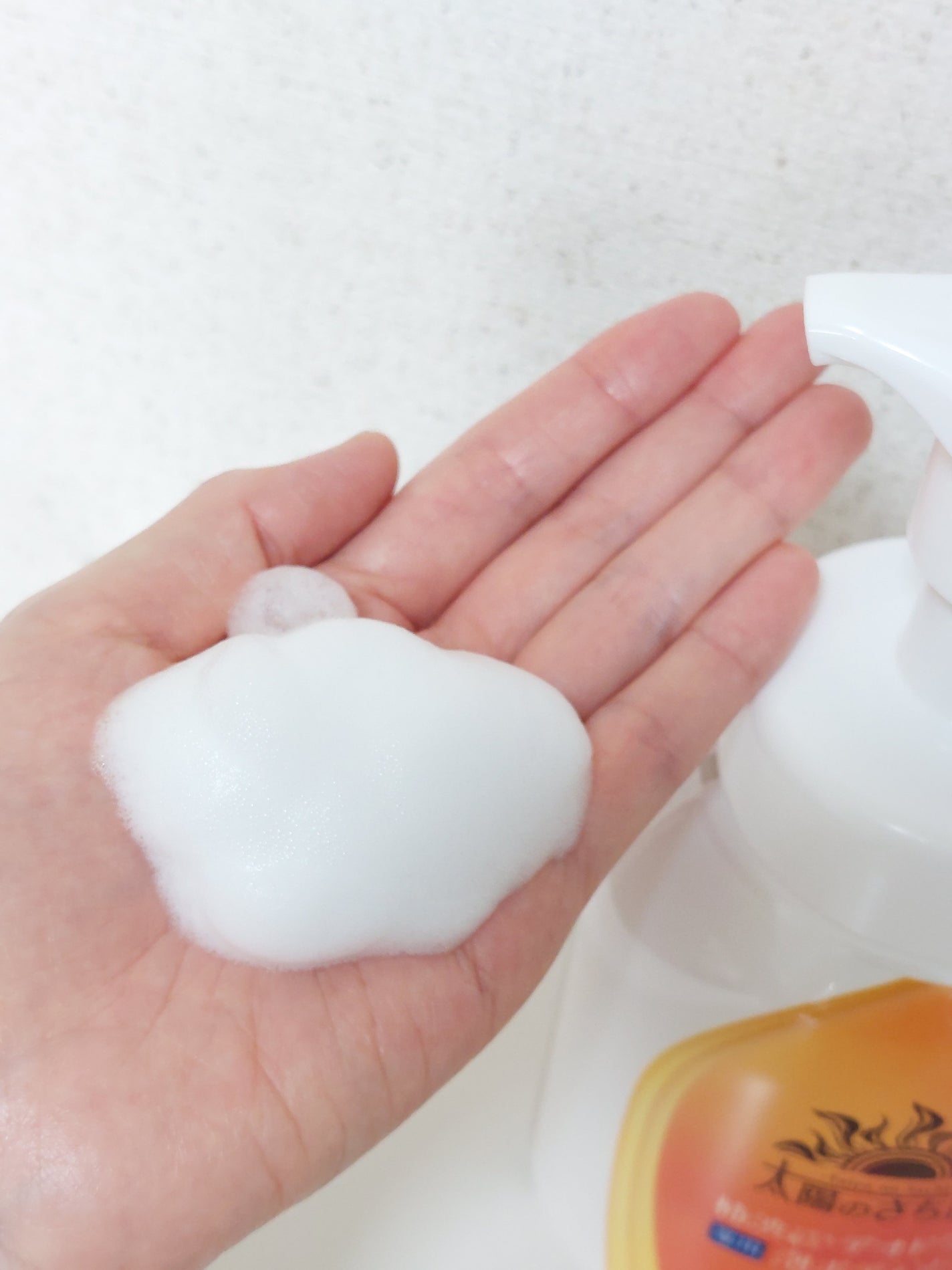 太陽のさちEX デオドラント泡ボディソープ /マックス/ボディソープを使ったクチコミ(4枚目)