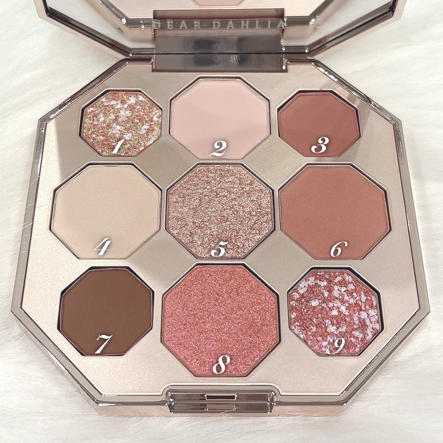 シークレットガーデンパレット  #ティーパーティー (GENTLE SUNSHINE COLLECTION)/DEAR DAHLIA/マルチパレットを使ったクチコミ（2枚目）