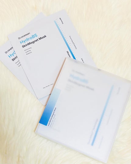 HydroB5 スキンマグネットマスク/Dr.nineteen/シートマスク・パックを使ったクチコミ(4枚目)