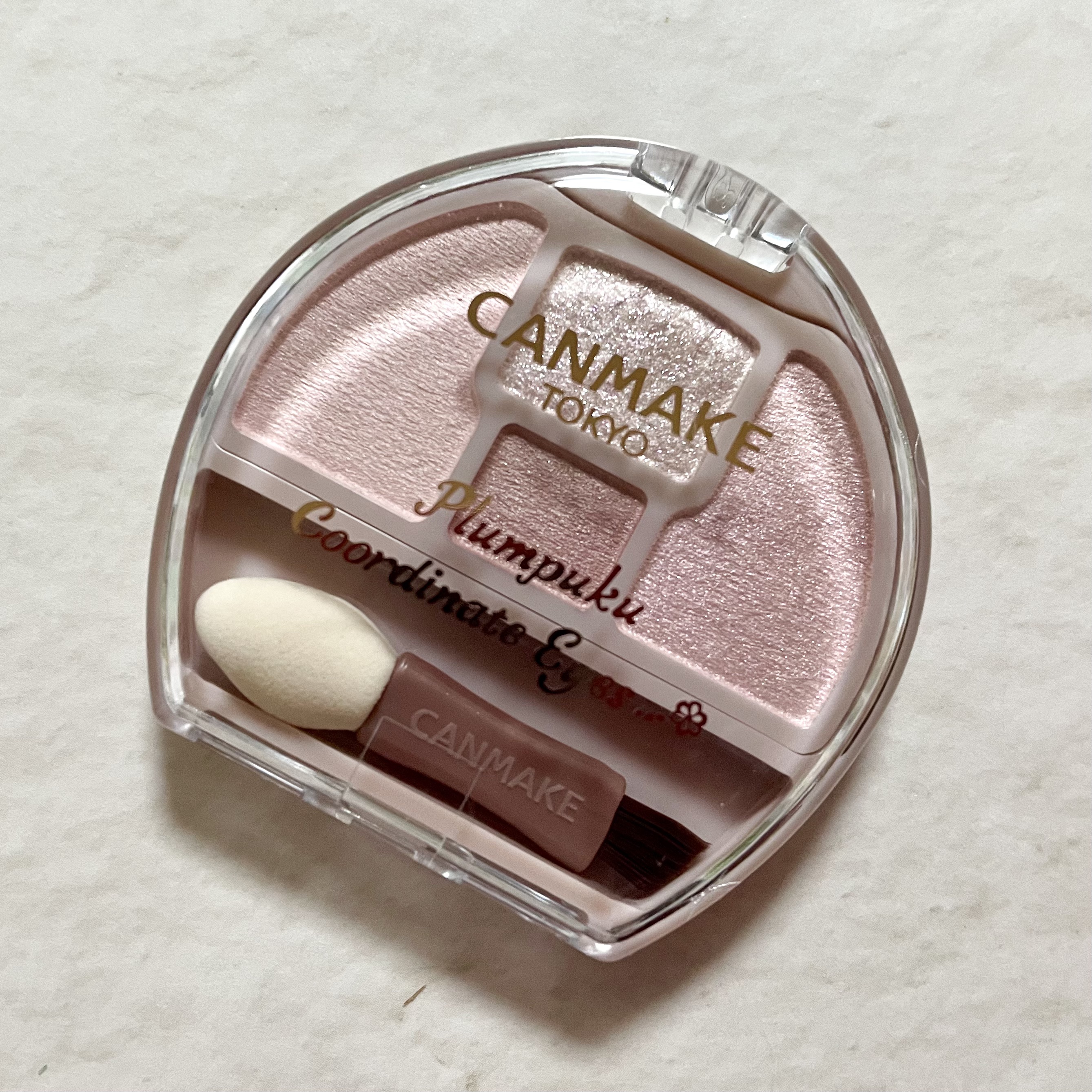 プランぷくコーデアイズ/キャンメイク/パウダーアイシャドウを使ったクチコミ（1枚目）
