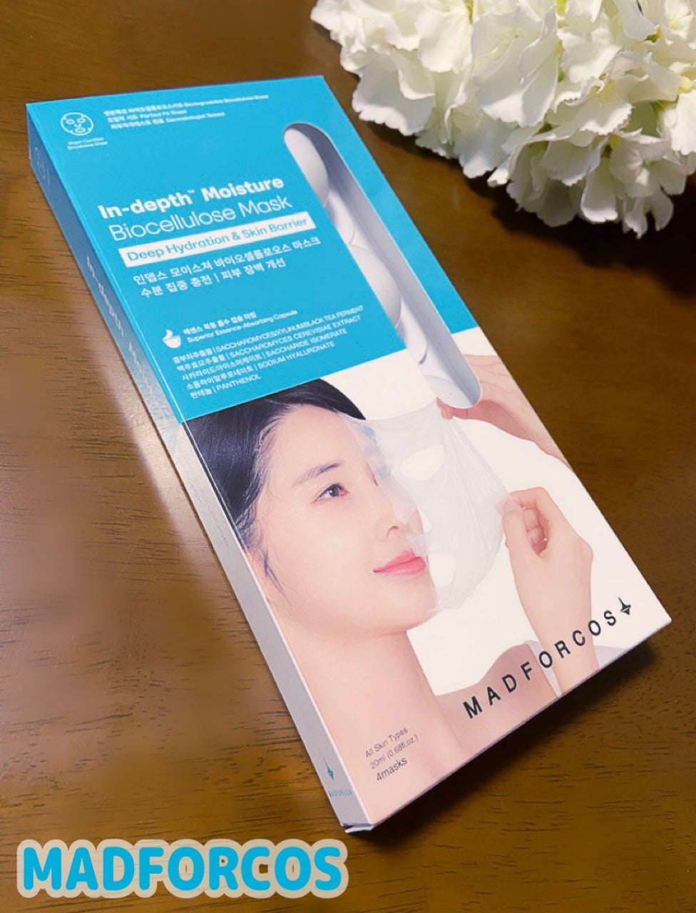 インデップス™モイスチャーバイオセルロースマスク/MADFORCOS/シートマスク・パックを使ったクチコミ(1枚目)