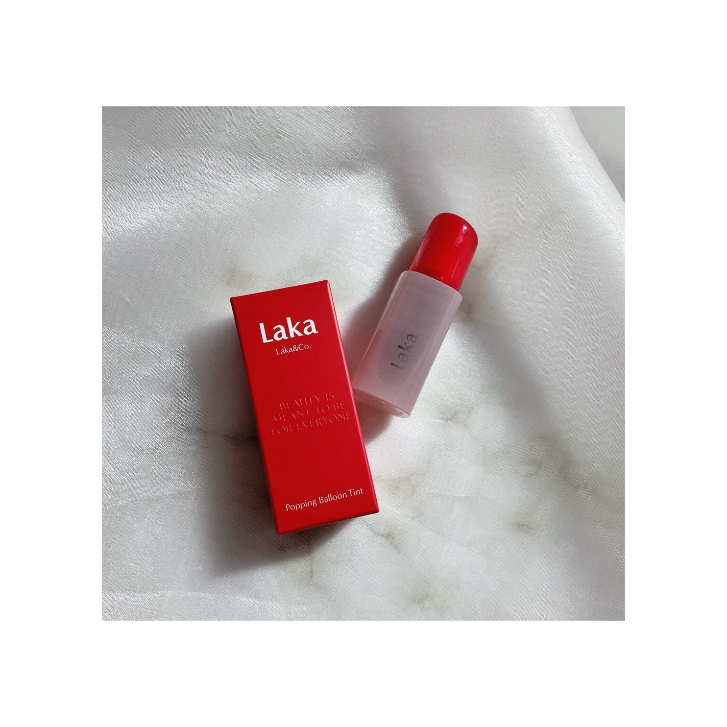 ポッピングバルーンティント/Laka/リップティントを使ったクチコミ(1枚目)