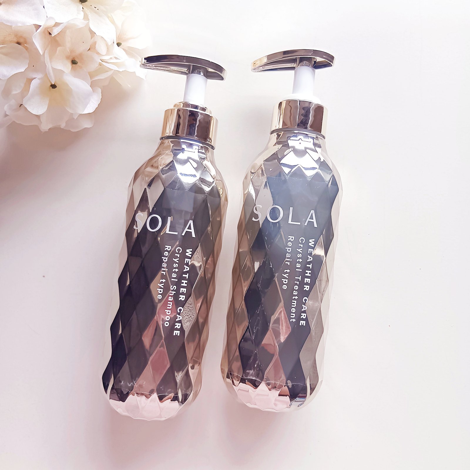 ソラ ウェザーケア クリスタル シャンプー/ヘアトリートメント リペアタイプ/SOLA WEATHER CARE/市販シャンプーを使ったクチコミ（1枚目）