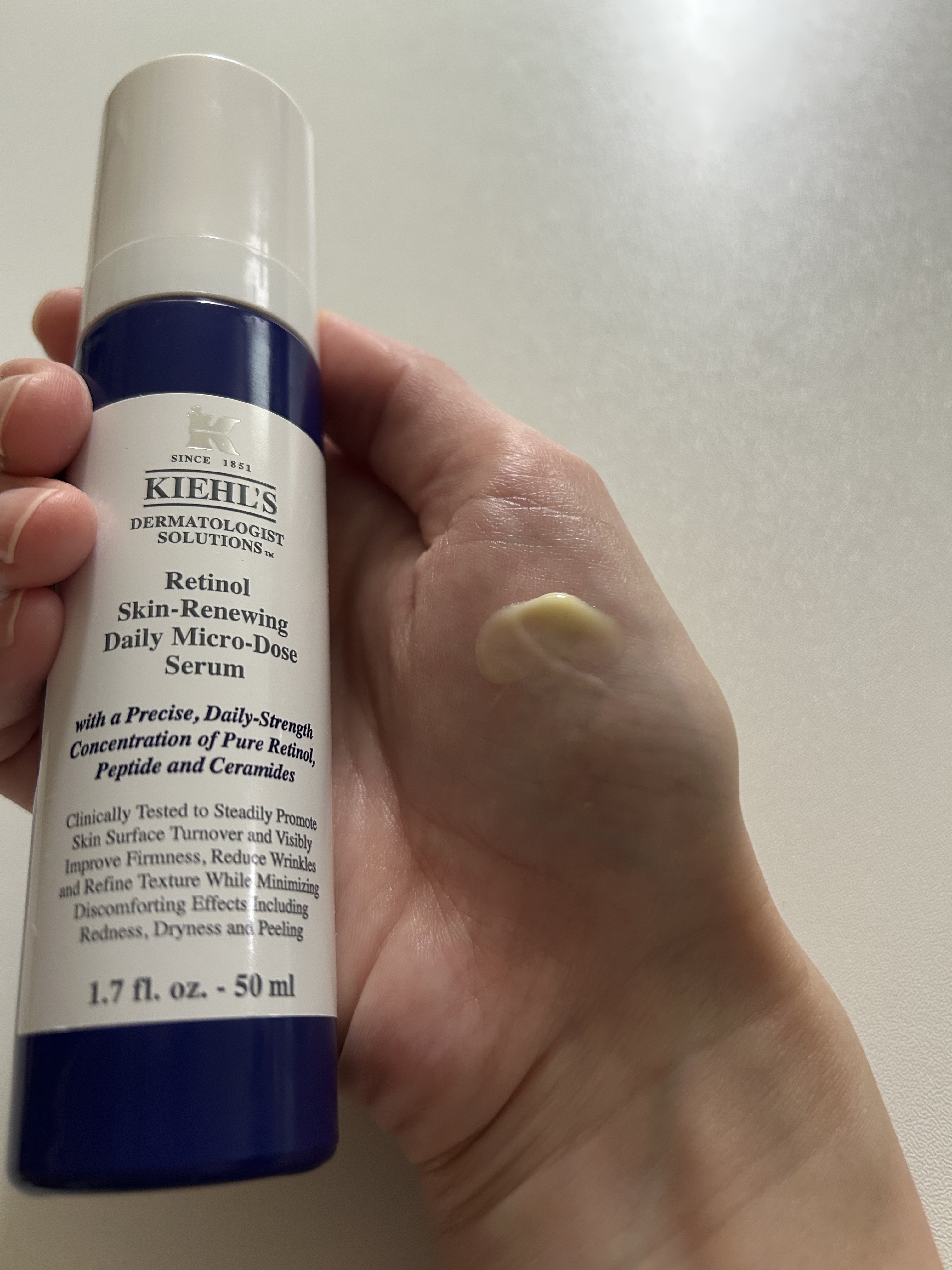 DS RTN リニューイング セラム/Kiehl's/美容液を使ったクチコミ（2枚目）