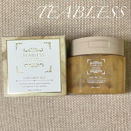 アールグレイティージャム ボディスクラブ/TEABLESS/ボディスクラブを使ったクチコミ(1枚目)