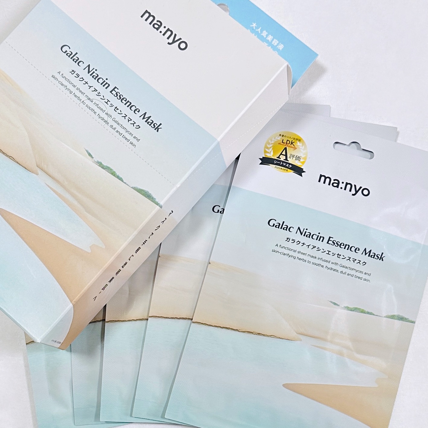 ガラクナイアシン エッセンスマスク/manyo/シートマスク・パックを使ったクチコミ（2枚目）