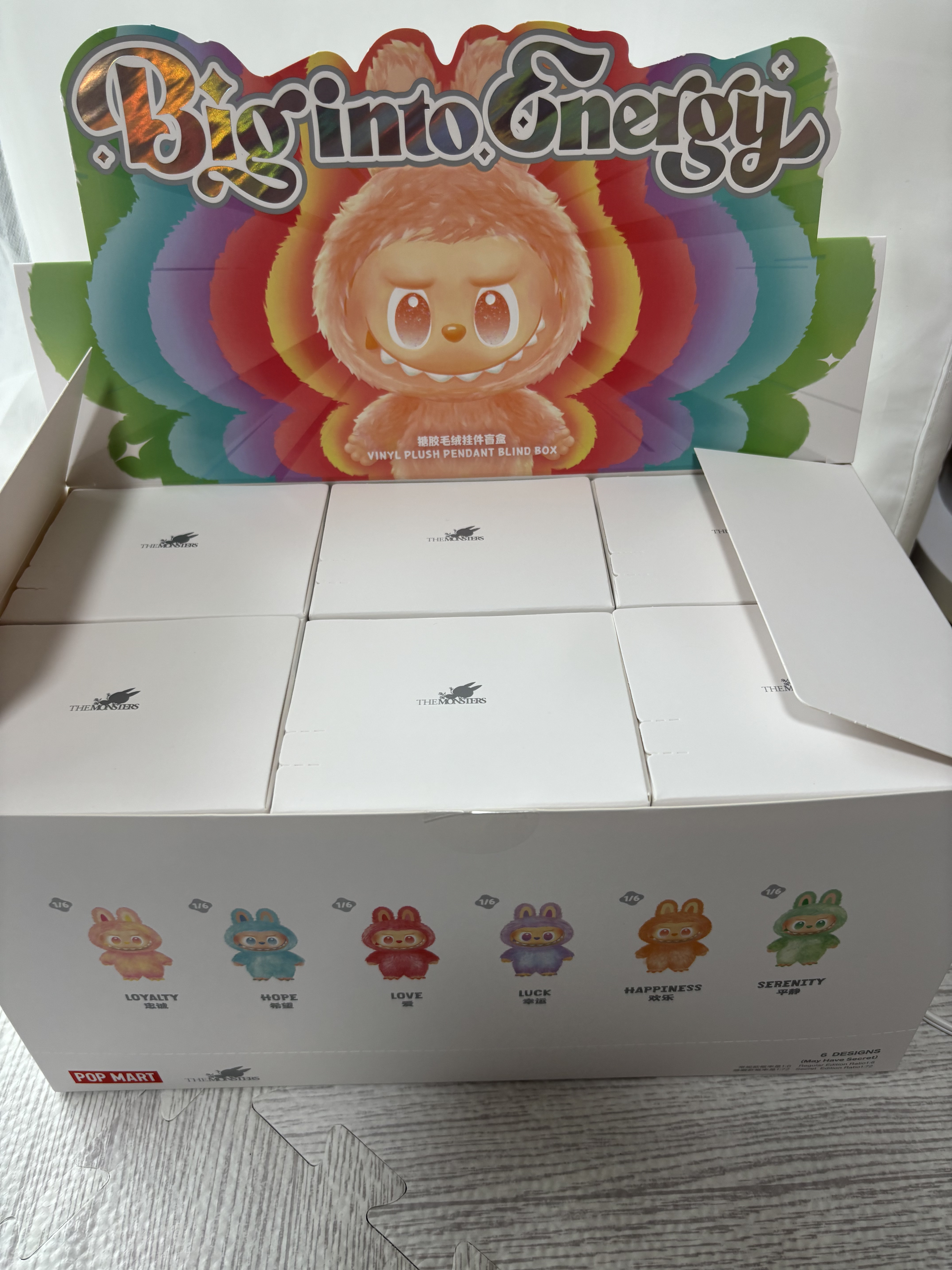 THE MONSTERS Big into Energy シリーズ ぬいぐるみペンダント/POP MART/その他を使ったクチコミ（3枚目）