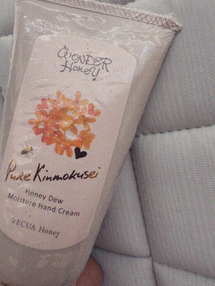 ワンダーハニー とろとろハンドクリーム ピュアキンモクセイ/VECUA Honey/ハンドクリームを使ったクチコミ(1枚目)