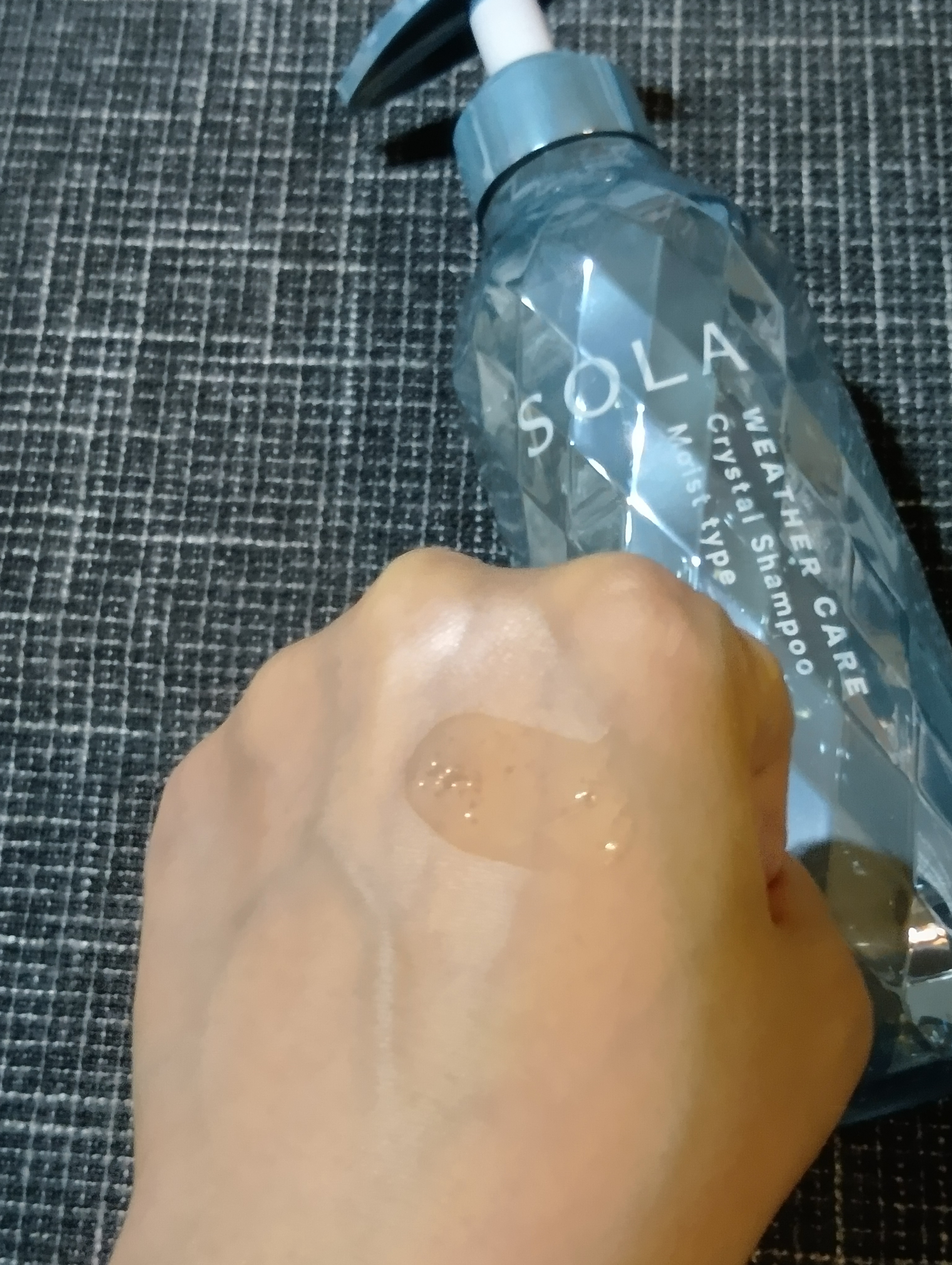 ソラ ウェザーケア クリスタル シャンプー/ヘアトリートメント モイストタイプ/SOLA WEATHER CARE/市販シャンプーを使ったクチコミ（3枚目）