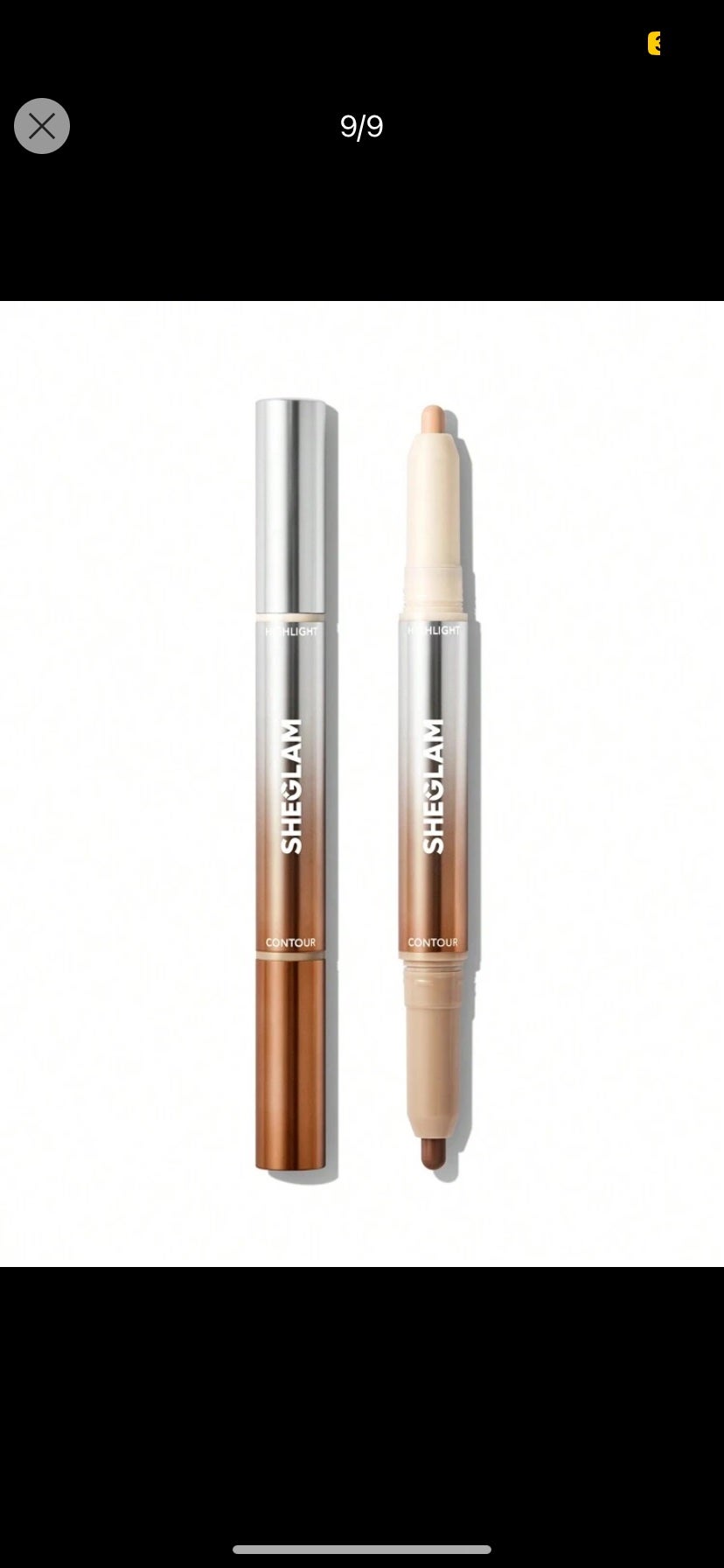 ファインライン 2-in-1 鼻輪郭 & ハイライト ペン/SHEGLAM/スティックハイライトを使ったクチコミ(1枚目)