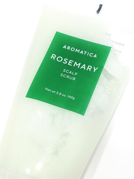 ローズマリー スカルプ スクラブ/AROMATICA/ヘッドスクラブを使ったクチコミ(2枚目)