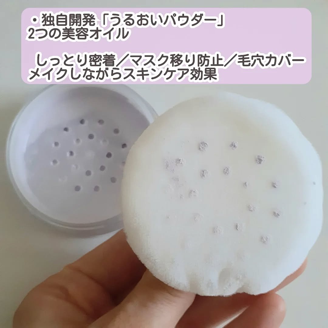 モイストラボ ルースパウダー〈くすみ防止タイプ〉/Moist Labo/ルースパウダーを使ったクチコミ（3枚目）
