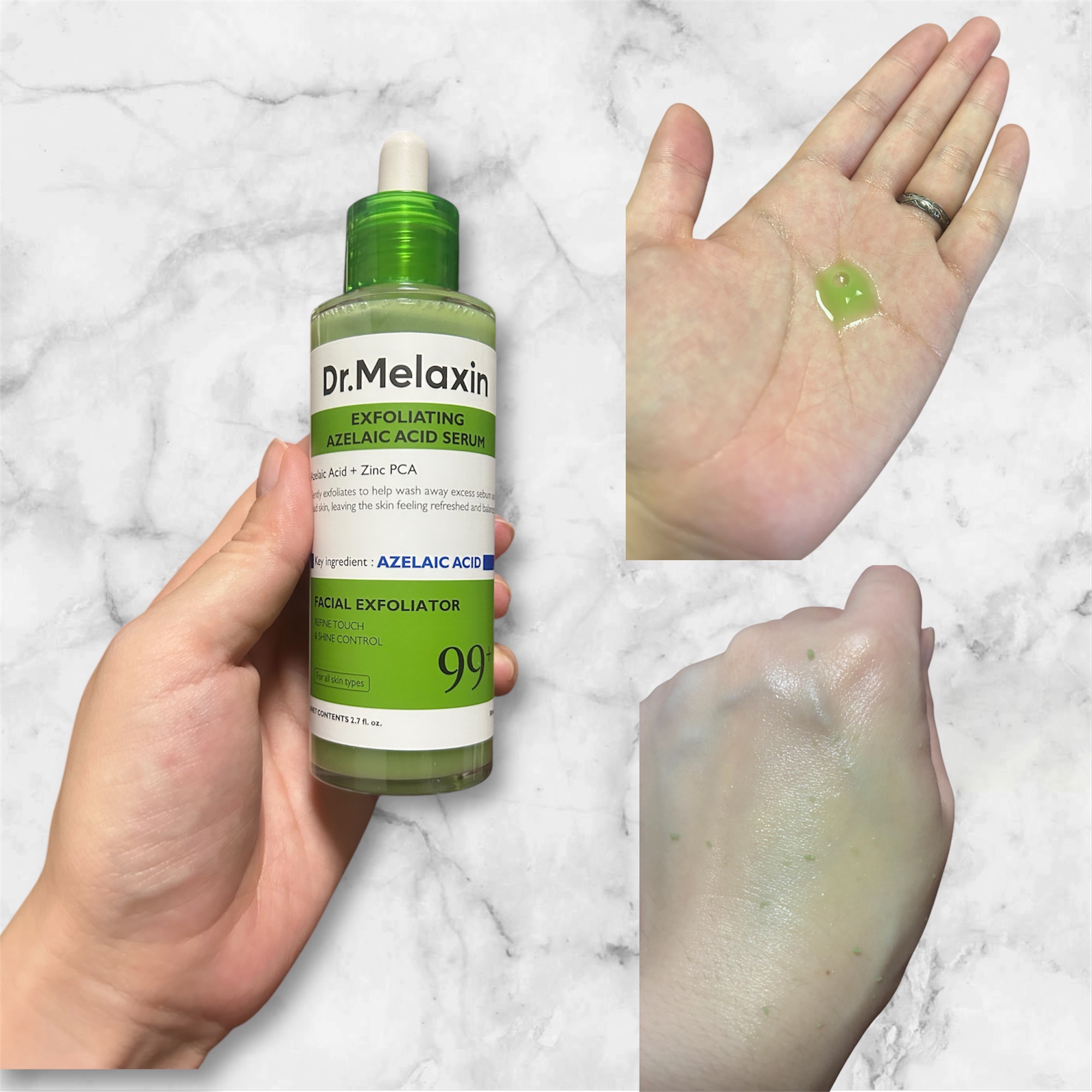 アゼライン酸ゴマージュピーリングセラム/Dr.Melaxin/美容液を使ったクチコミ（2枚目）