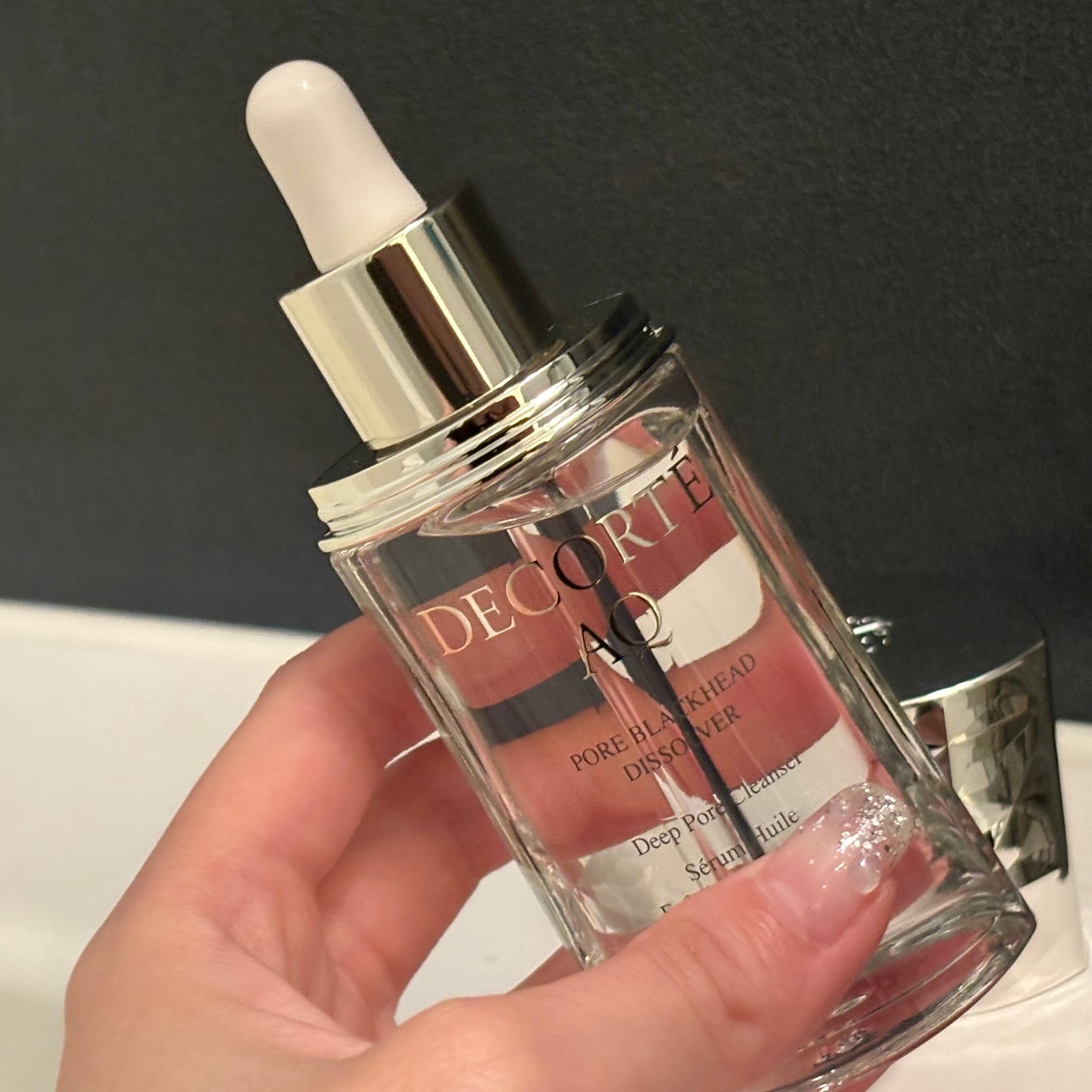 AQ 毛穴美容液オイル/DECORTÉ/フェイスオイルを使ったクチコミ(2枚目)