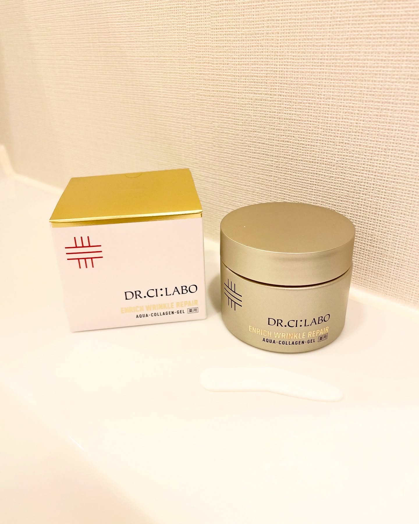 薬用アクアコラーゲンゲル エンリッチリンクルリペア/ドクターシーラボⓇ/フェイスクリームを使ったクチコミ（1枚目）