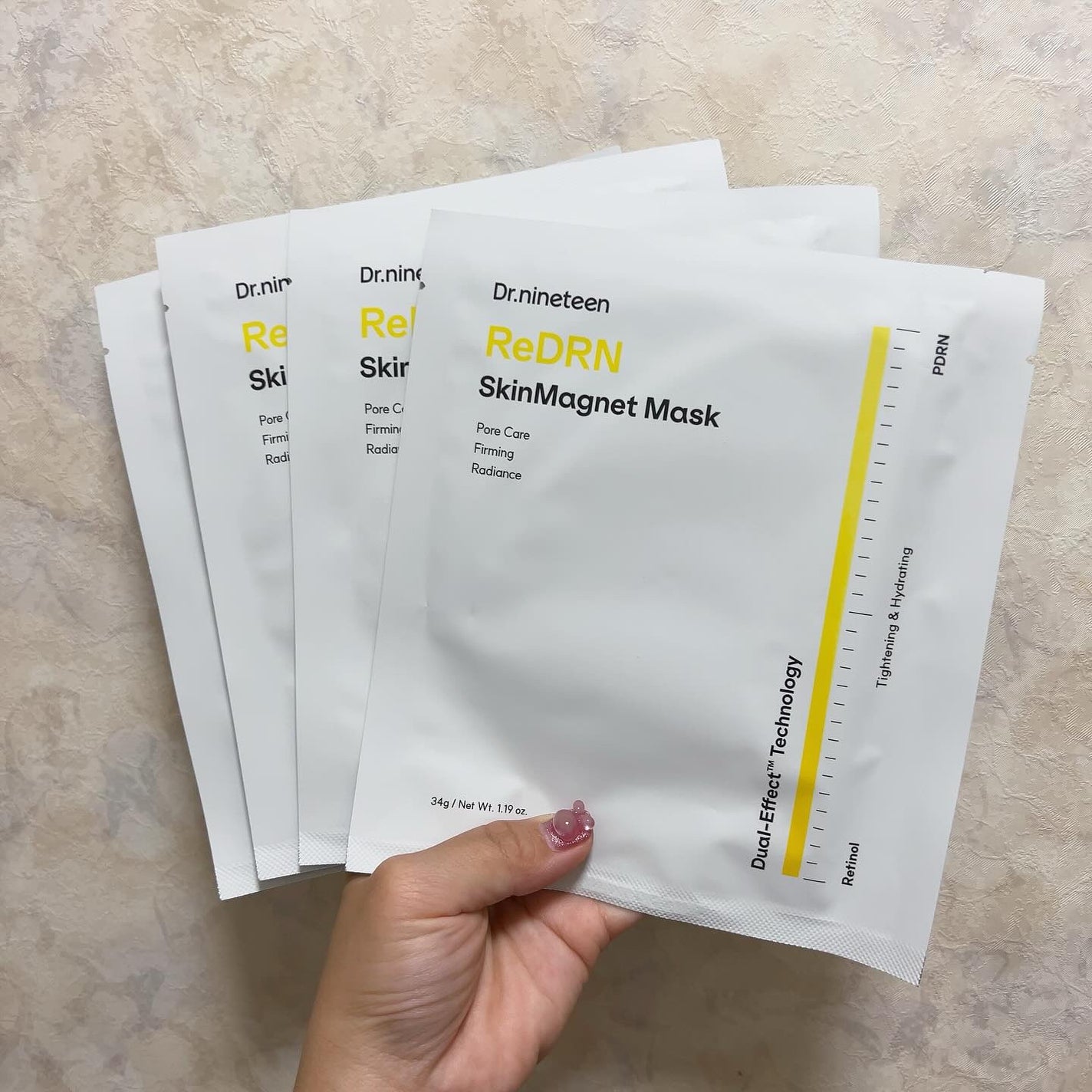 HydroB5 スキンマグネットマスク/Dr.nineteen/シートマスク・パックを使ったクチコミ(1枚目)