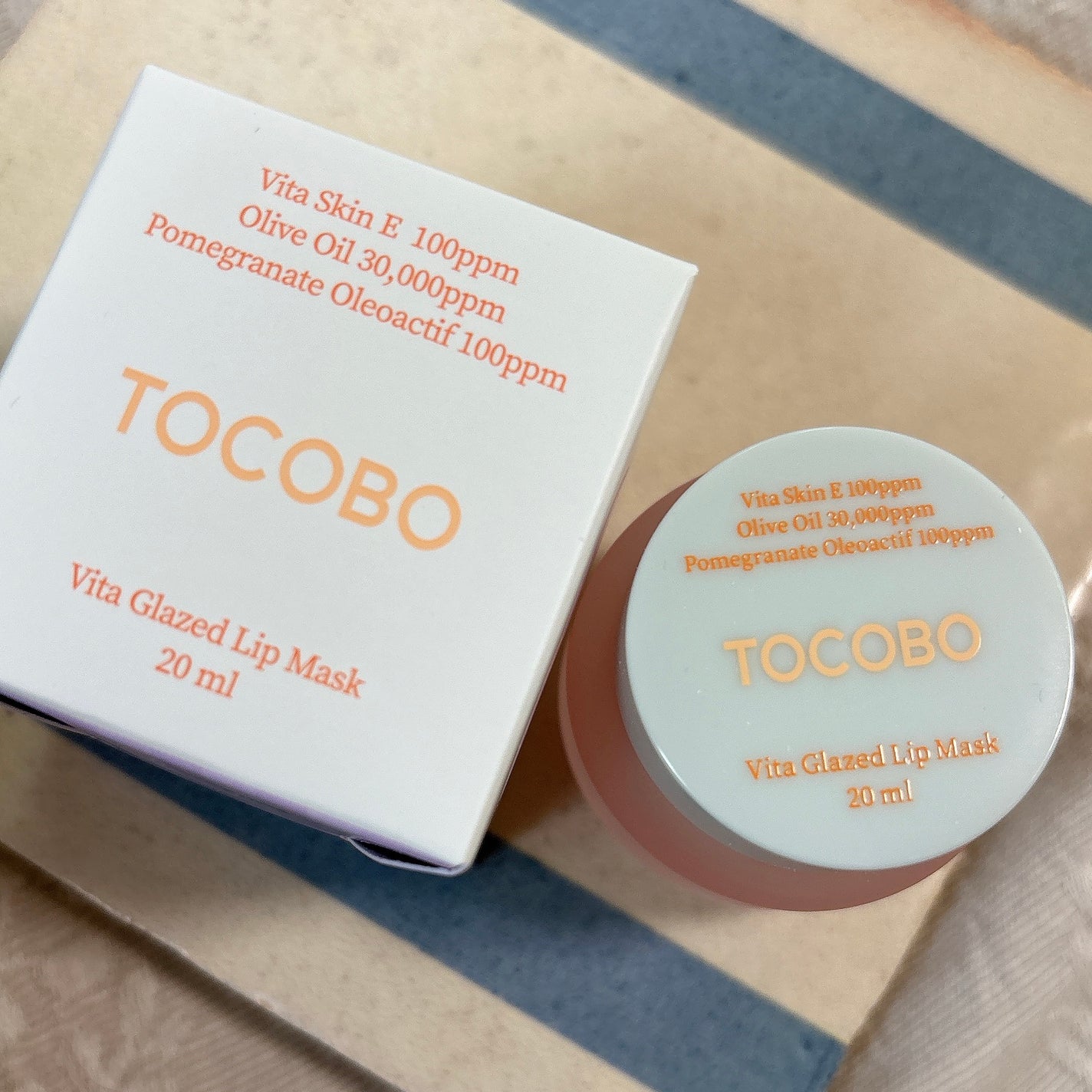 ビタグレーズドリップマスク/TOCOBO/リップマスクを使ったクチコミ(1枚目)