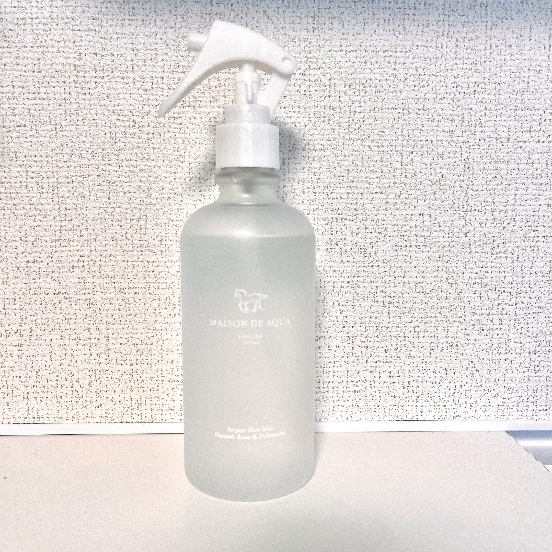 リペアヘアミスト ダマスクローズ＆パルマローザ/MAISON DE AQUA/ヘアミストを使ったクチコミ（1枚目）