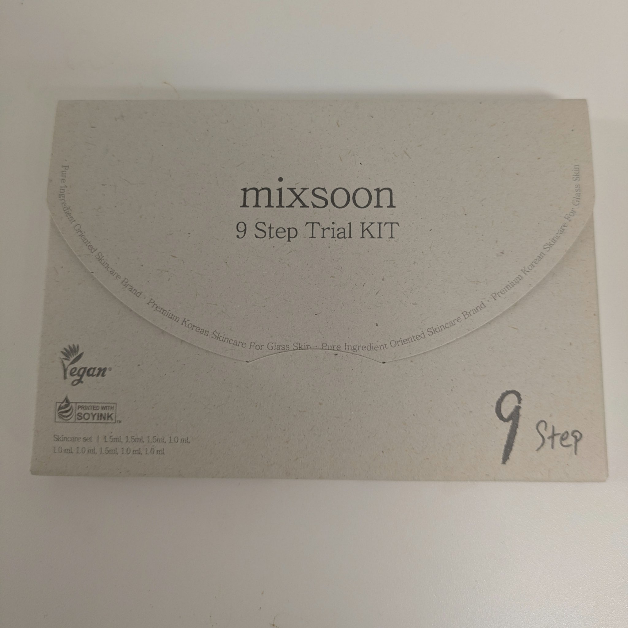 9 Step Trial KIT/mixsoon/トライアルキットを使ったクチコミ（1枚目）