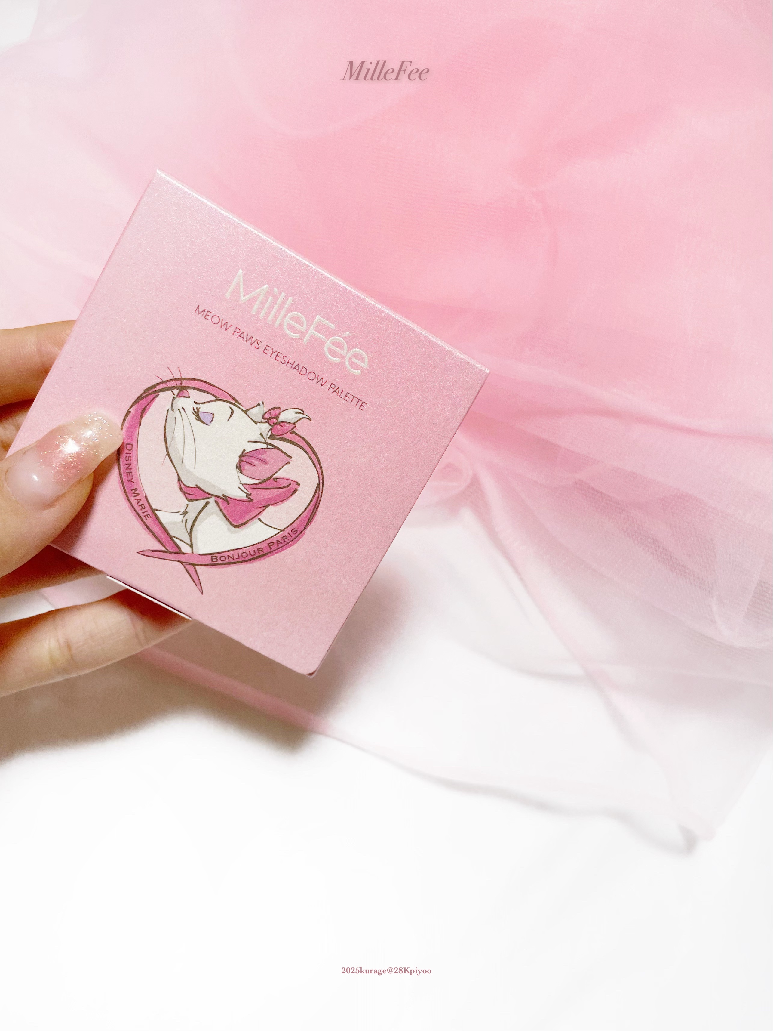 ミャオパウズアイシャドウパレット/MilleFée/アイシャドウパレットを使ったクチコミ（2枚目）