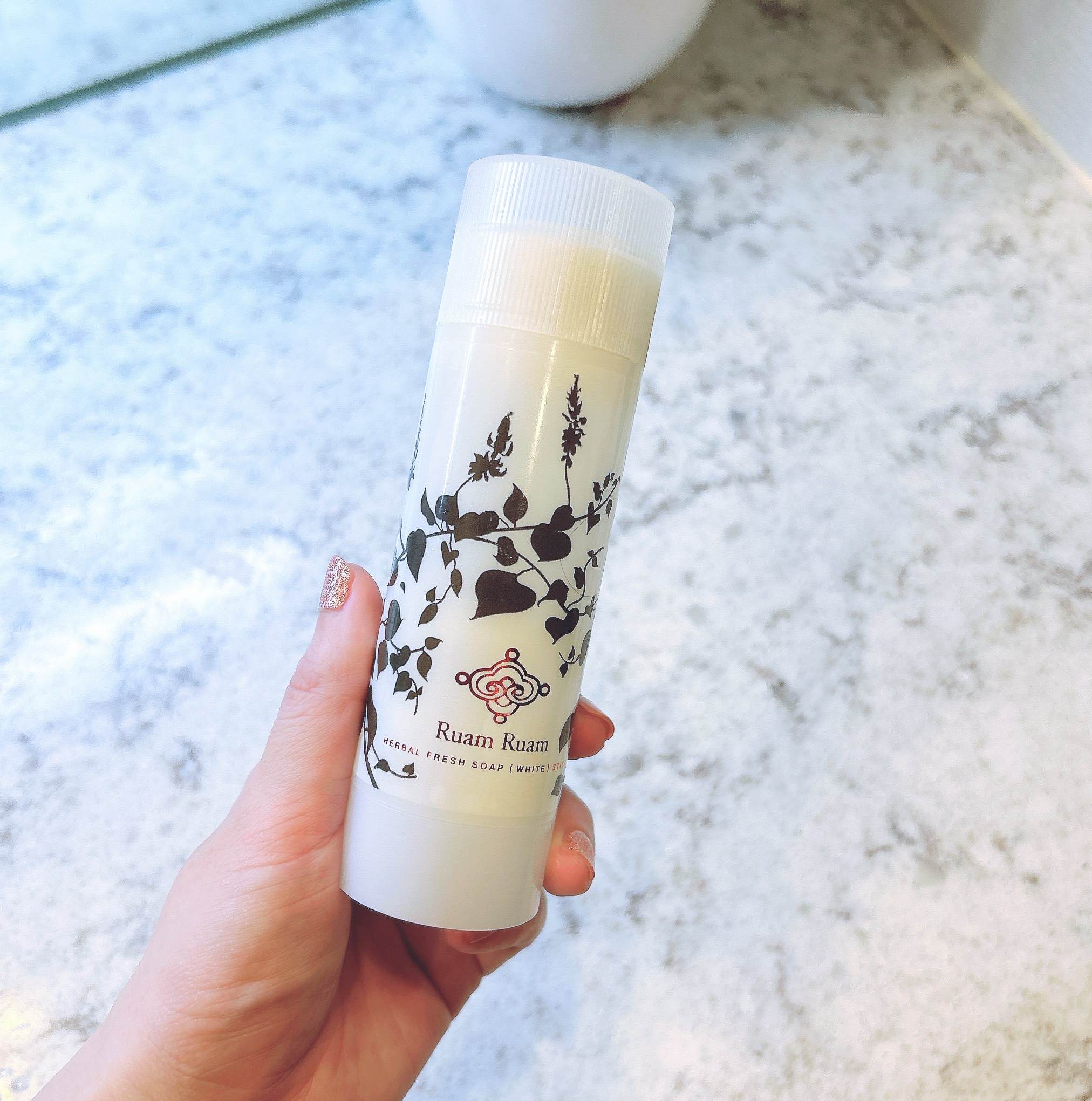生せっけん スティック [ホワイト] オリジナル/Ruam Ruam/洗顔石鹸を使ったクチコミ（3枚目）