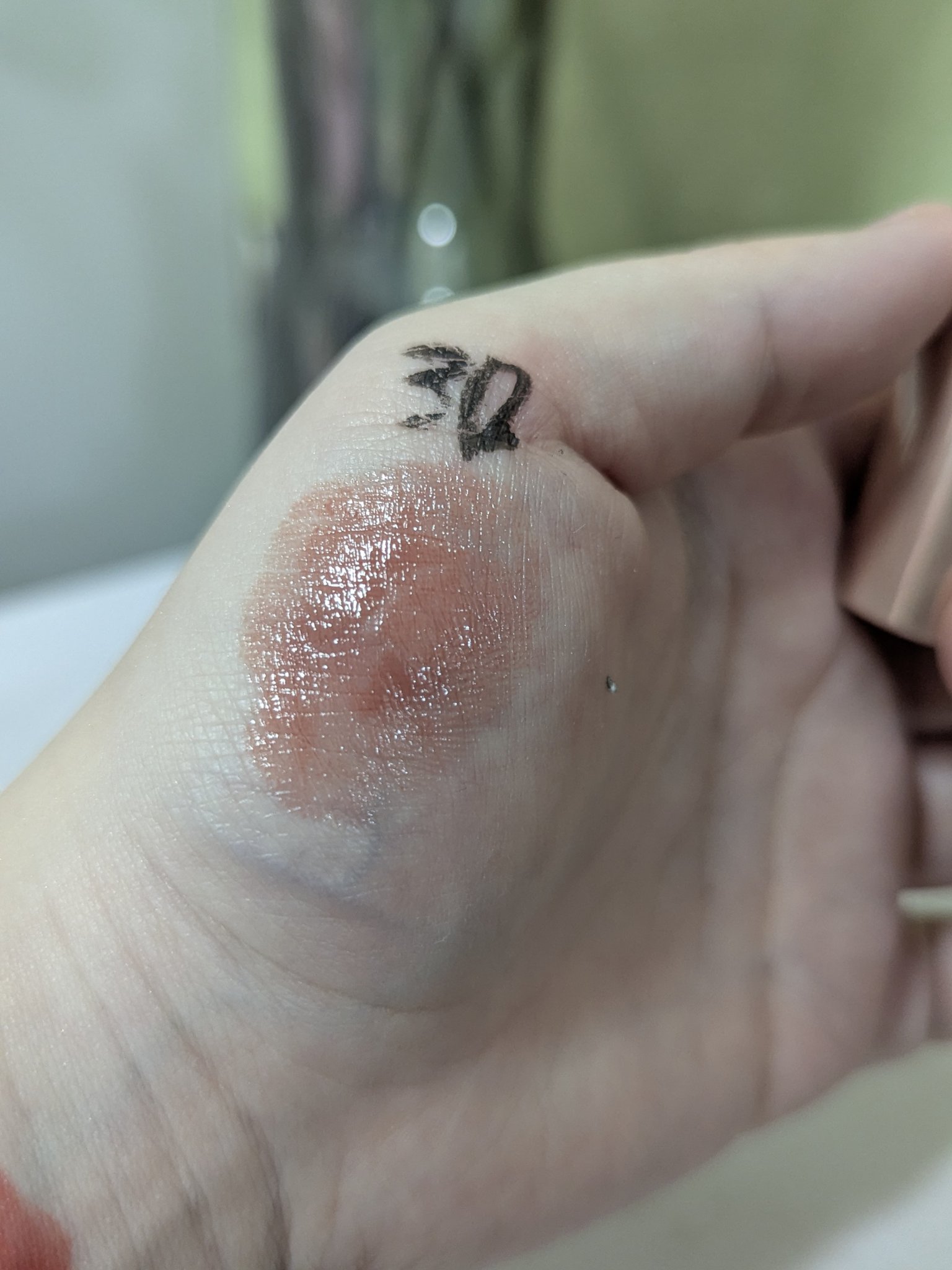 3CE グレイジーリップグロウ #30 メルティングスモア/3CE/リップグロスを使ったクチコミ（3枚目）