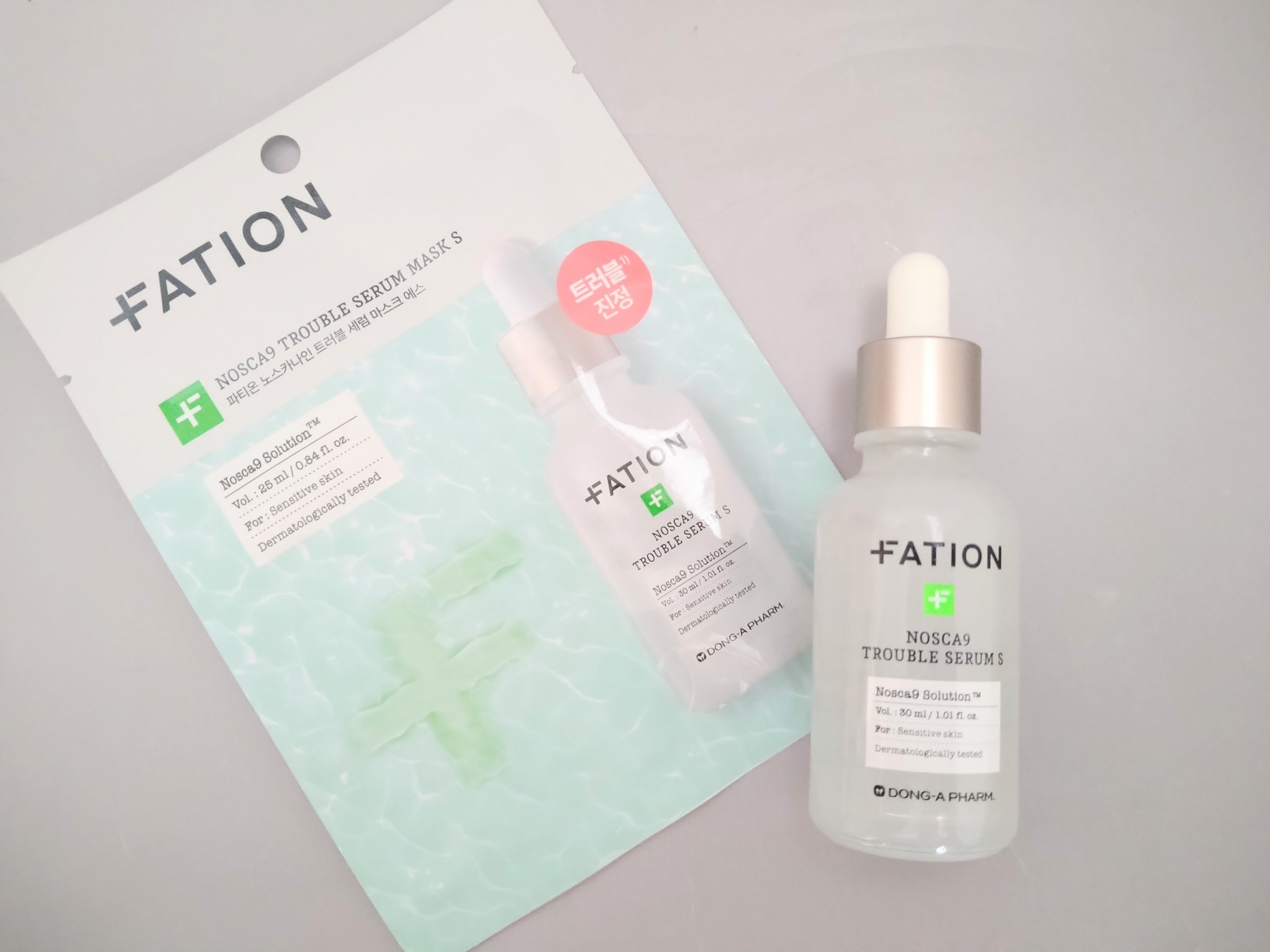 ノスカナイントラブルセラムS/FATION/美容液を使ったクチコミ（2枚目）