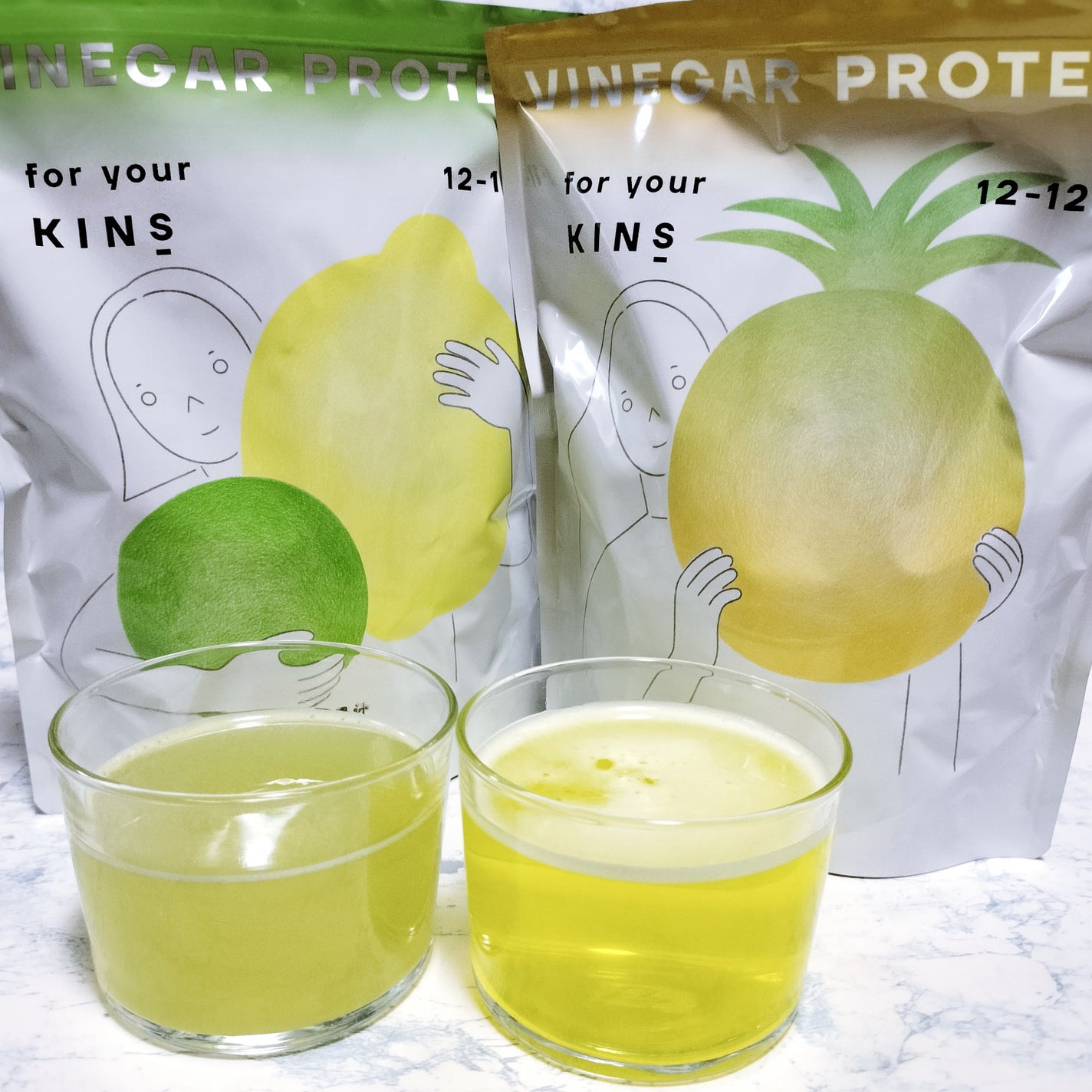 KINS VINEGAR PROTEIN/KINS/その他プロテインを使ったクチコミ(4枚目)