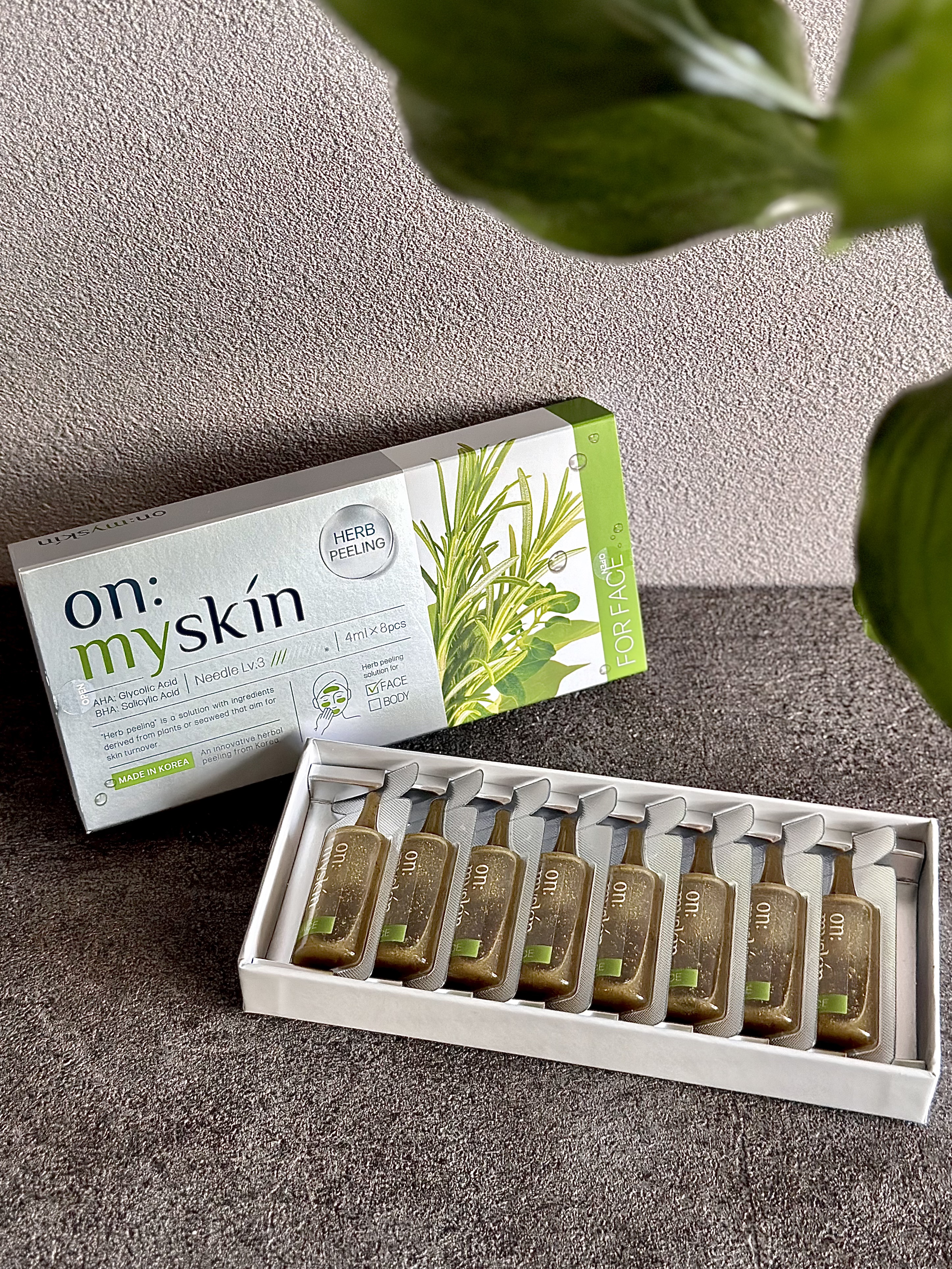 ハーブピーリング/on:myskin/ピーリングを使ったクチコミ（1枚目）