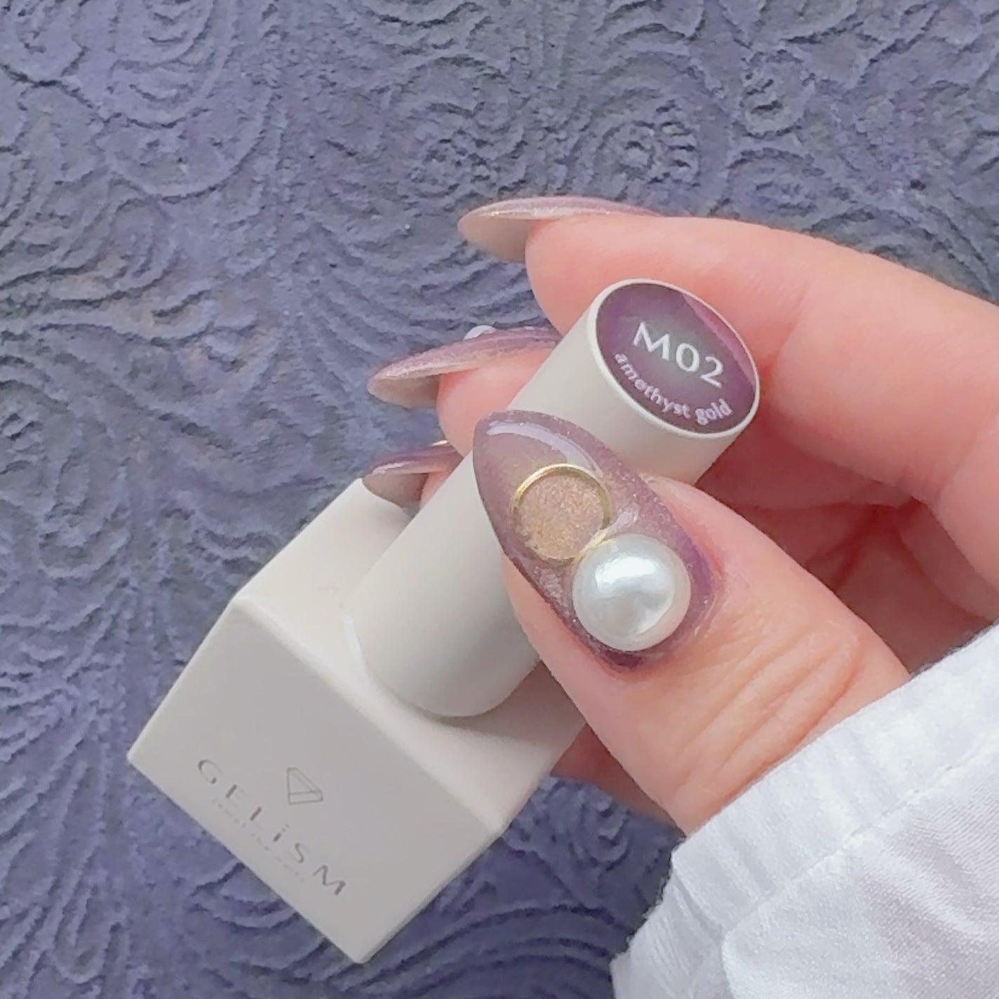 PEEL OFF BASE #8 【ポリコ】/ARKEY TOKYO/ジェルネイルを使ったクチコミ(6枚目)